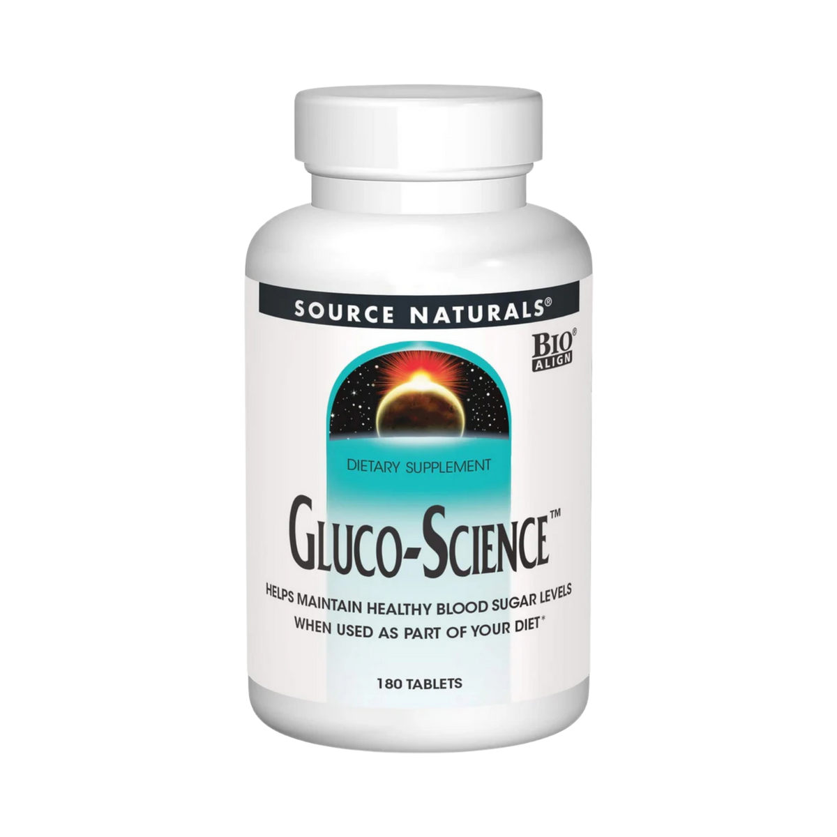 Source Naturals, Gluco-Science, 180 Tablets