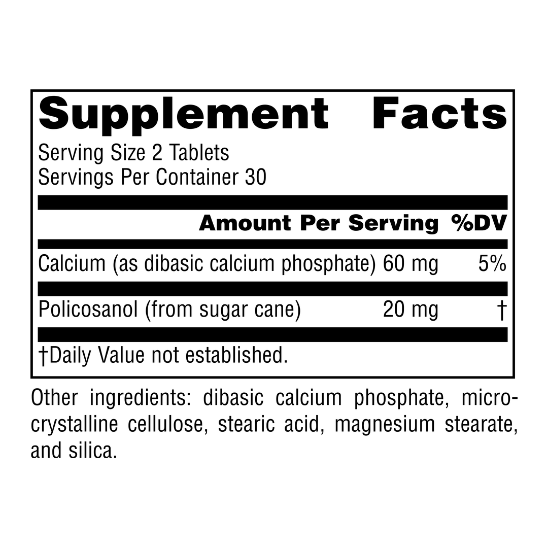 Source Naturals, Policosanol, 10 Mg, 60 Tablets
