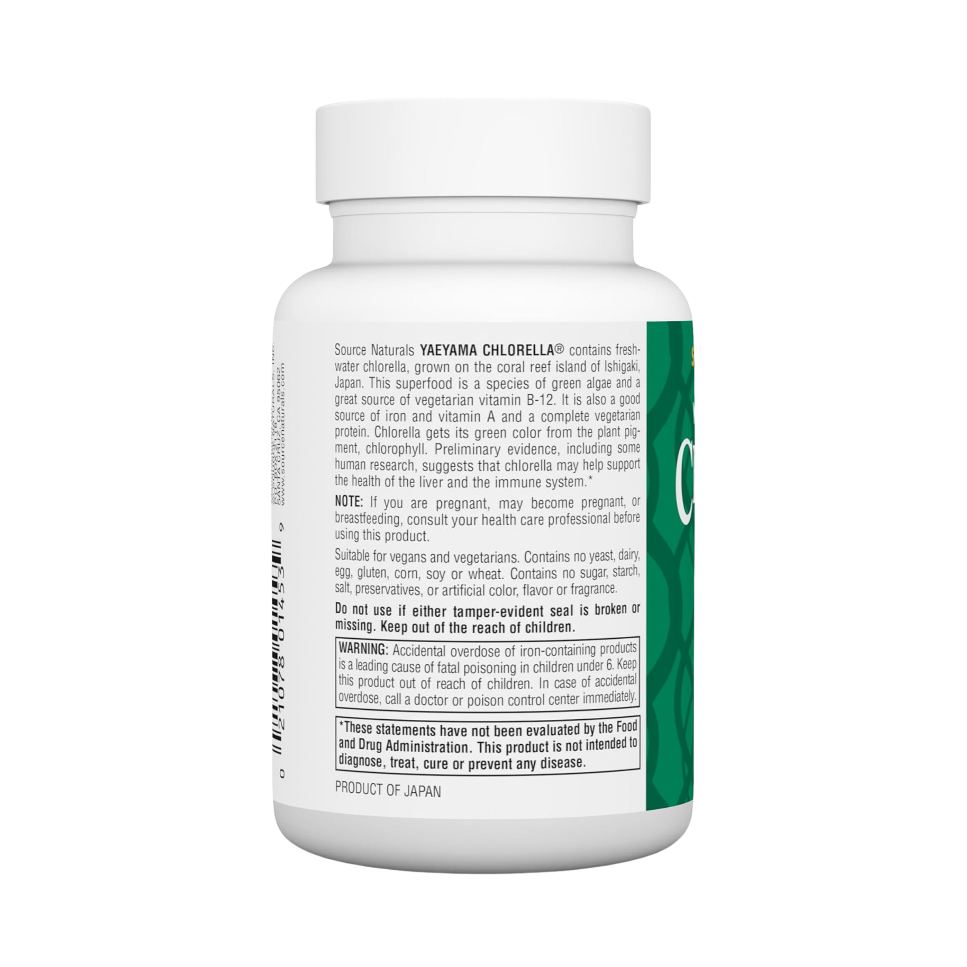 Source Naturals, Yaeyama Chlorella, 200 Mg, 300 Tablets