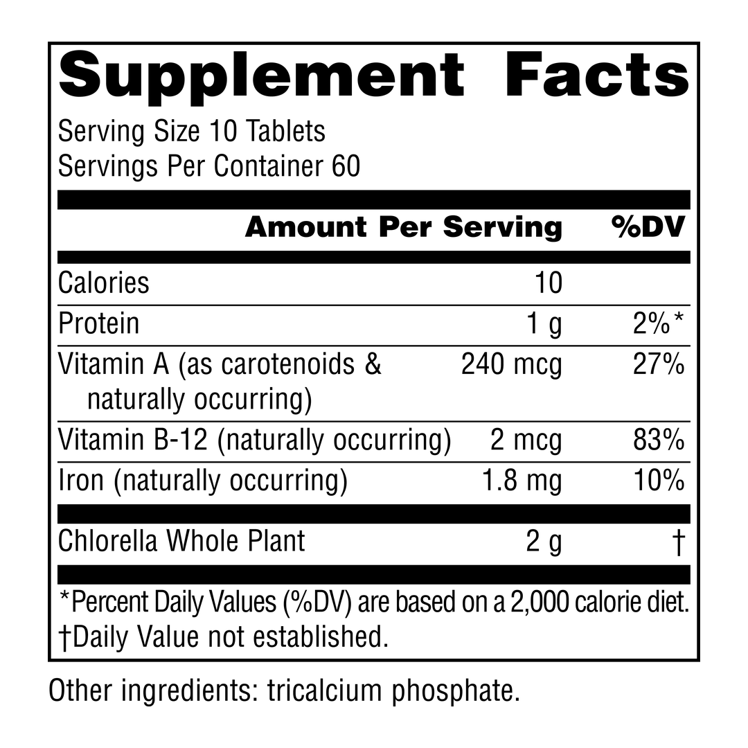 Source Naturals, Yaeyama Chlorella, 200 Mg, 600 Tablets