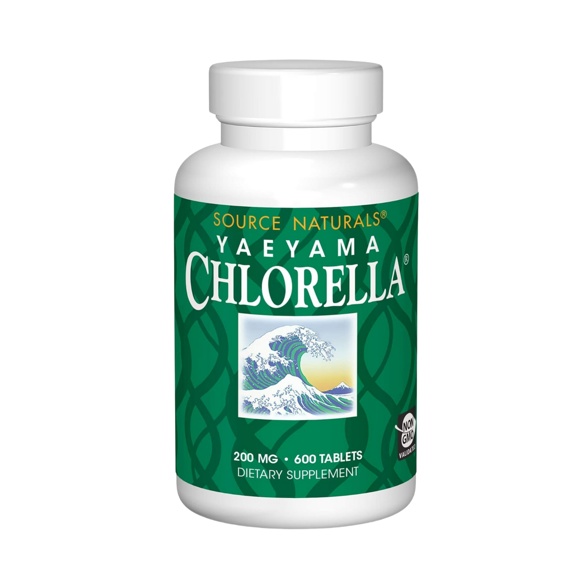Source Naturals, Yaeyama Chlorella, 200 Mg, 600 Tablets
