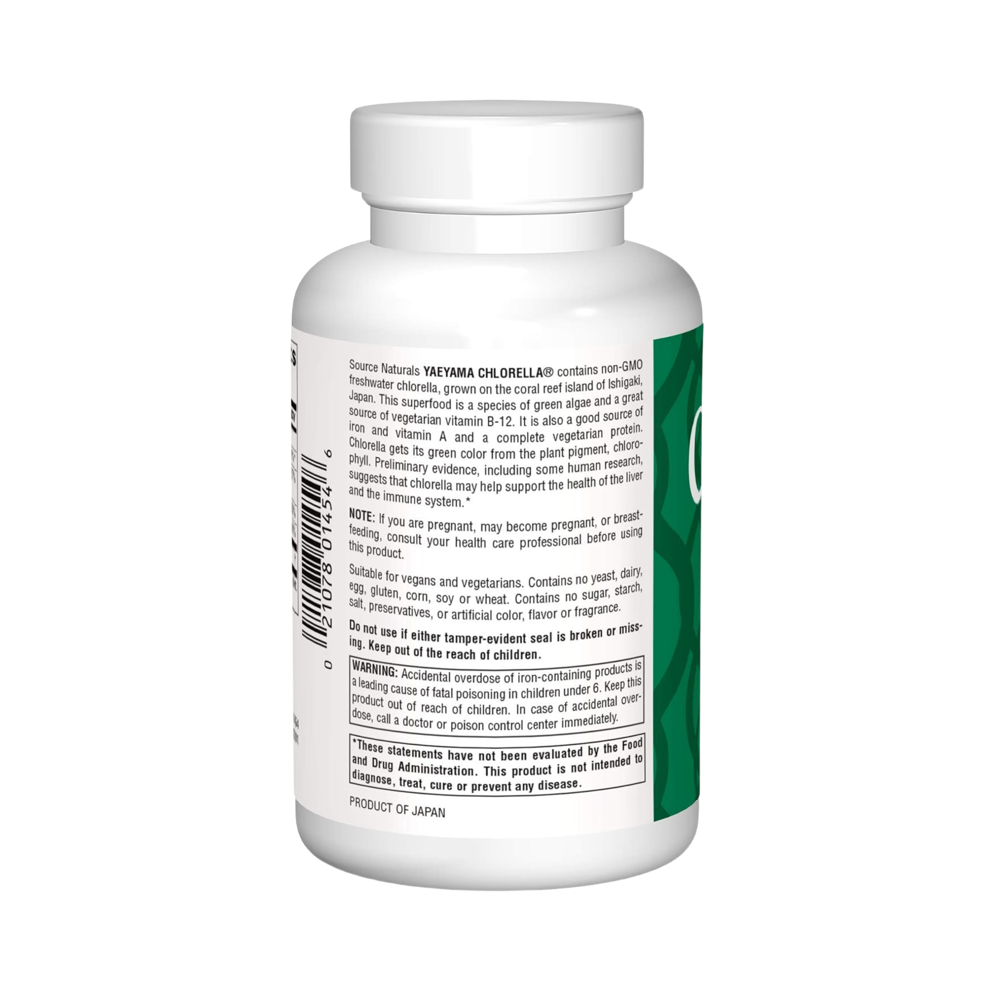 Source Naturals, Yaeyama Chlorella, 200 Mg, 600 Tablets