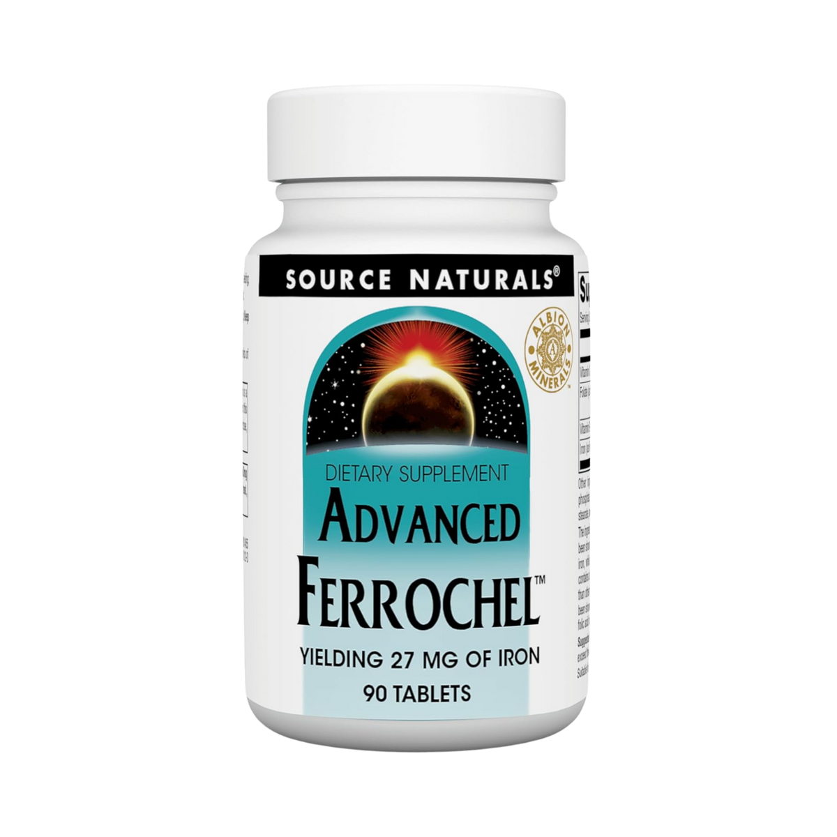 Source Naturals, Advanced Ferrochel, 90 Tablets