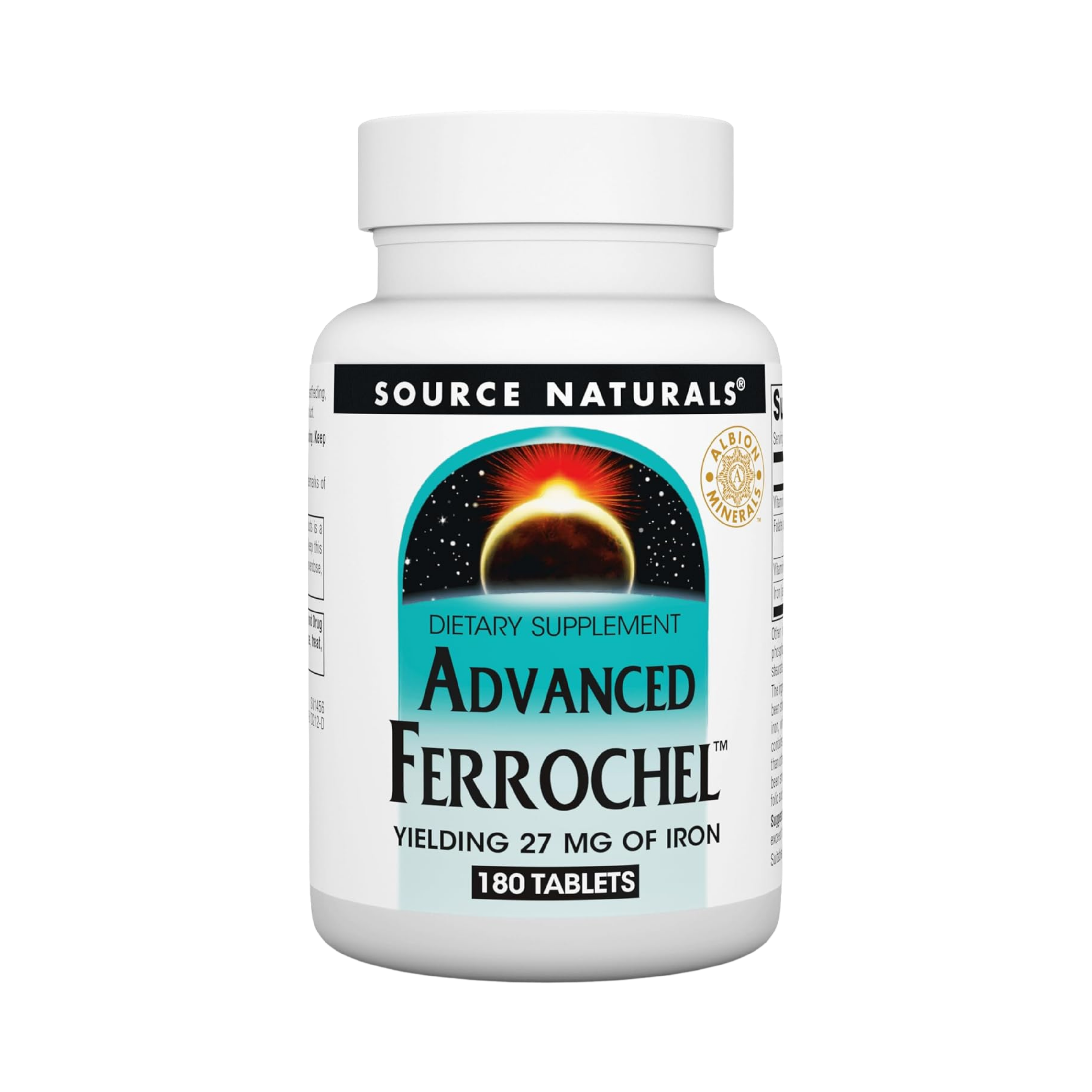 Source Naturals, Advanced Ferrochel, 180 Tablets
