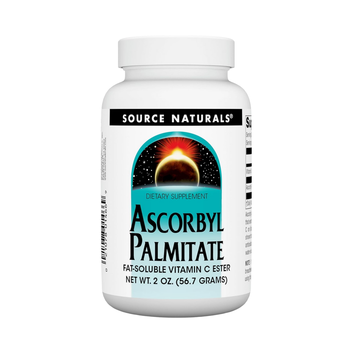Source Naturals, Ascorbyl Palmitate, 2 Oz Powder