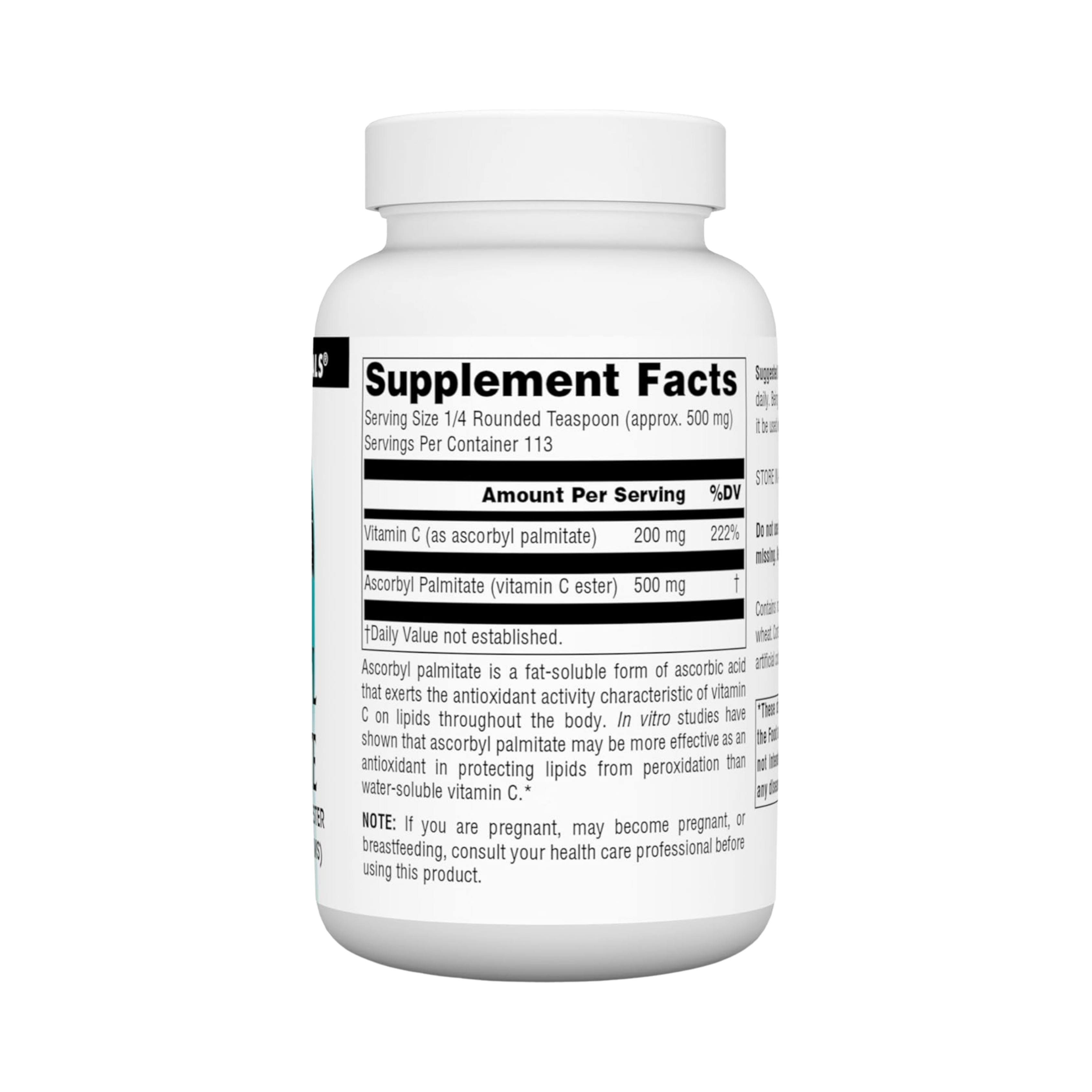 Source Naturals, Ascorbyl Palmitate, 2 Oz Powder