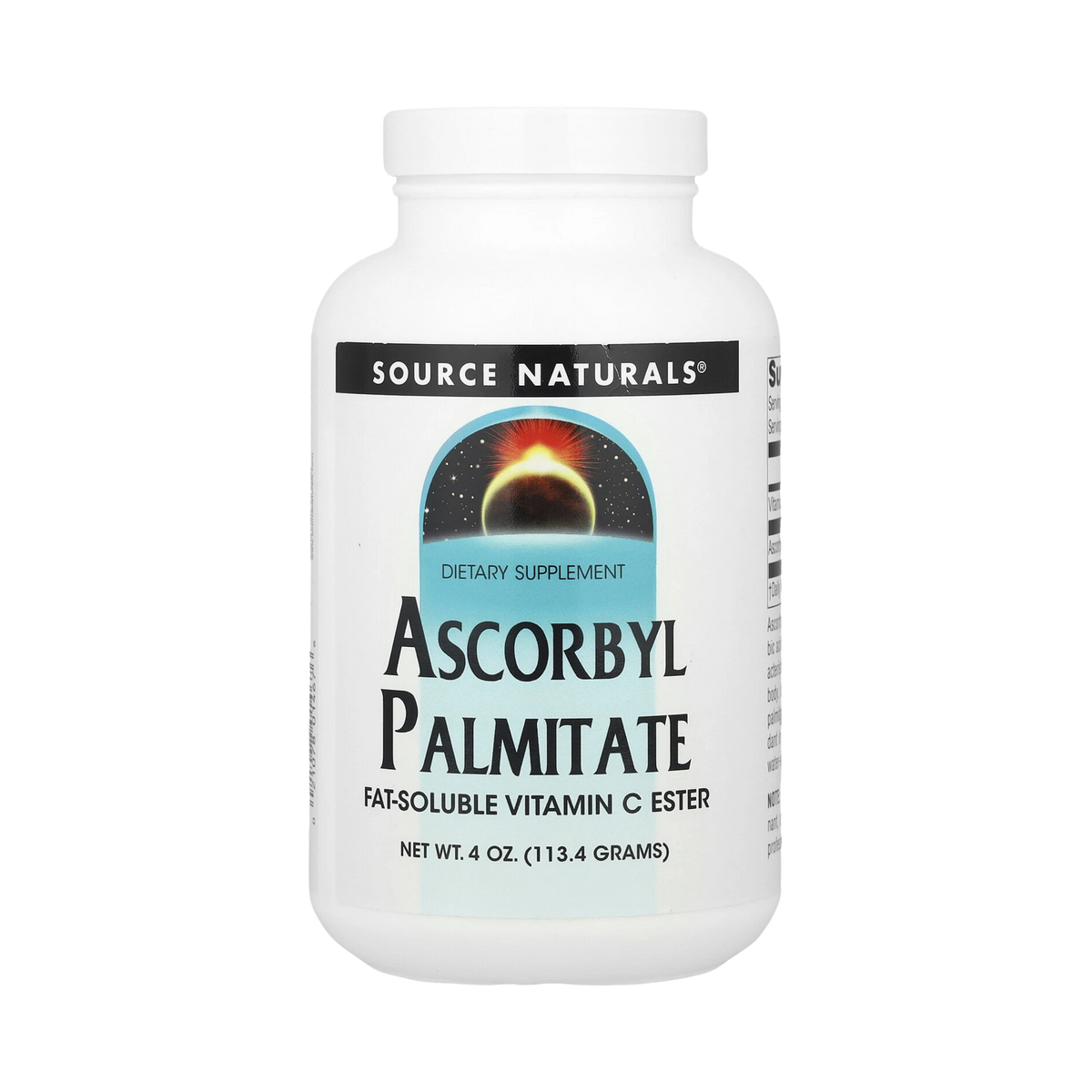 Source Naturals, Ascorbyl Palmitate, 4 Oz Powder