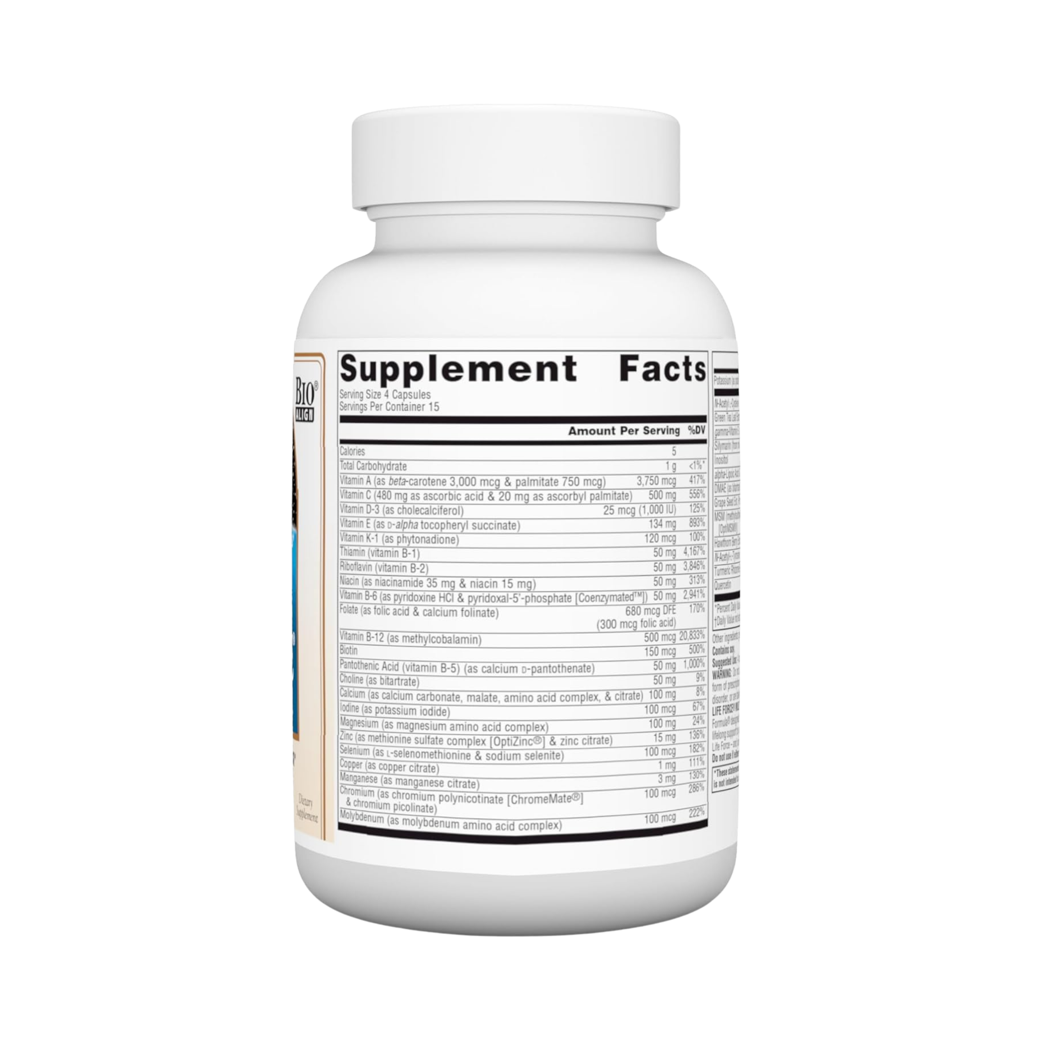 Source Naturals, Life Force, Multiple, No Iron, 60 Capsules