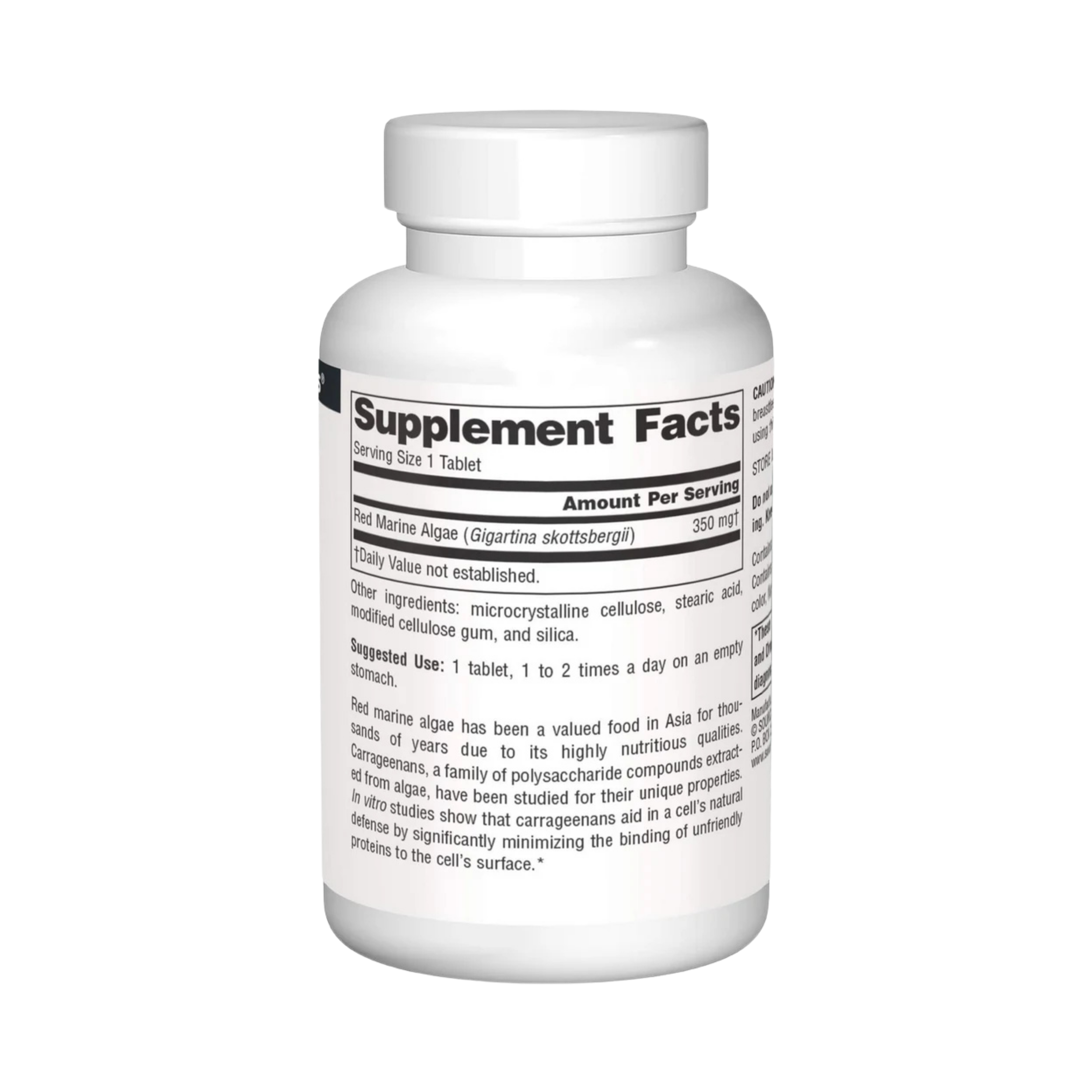 Source Naturals, Red Marine Algae, 350 Mg, 45 Tablets