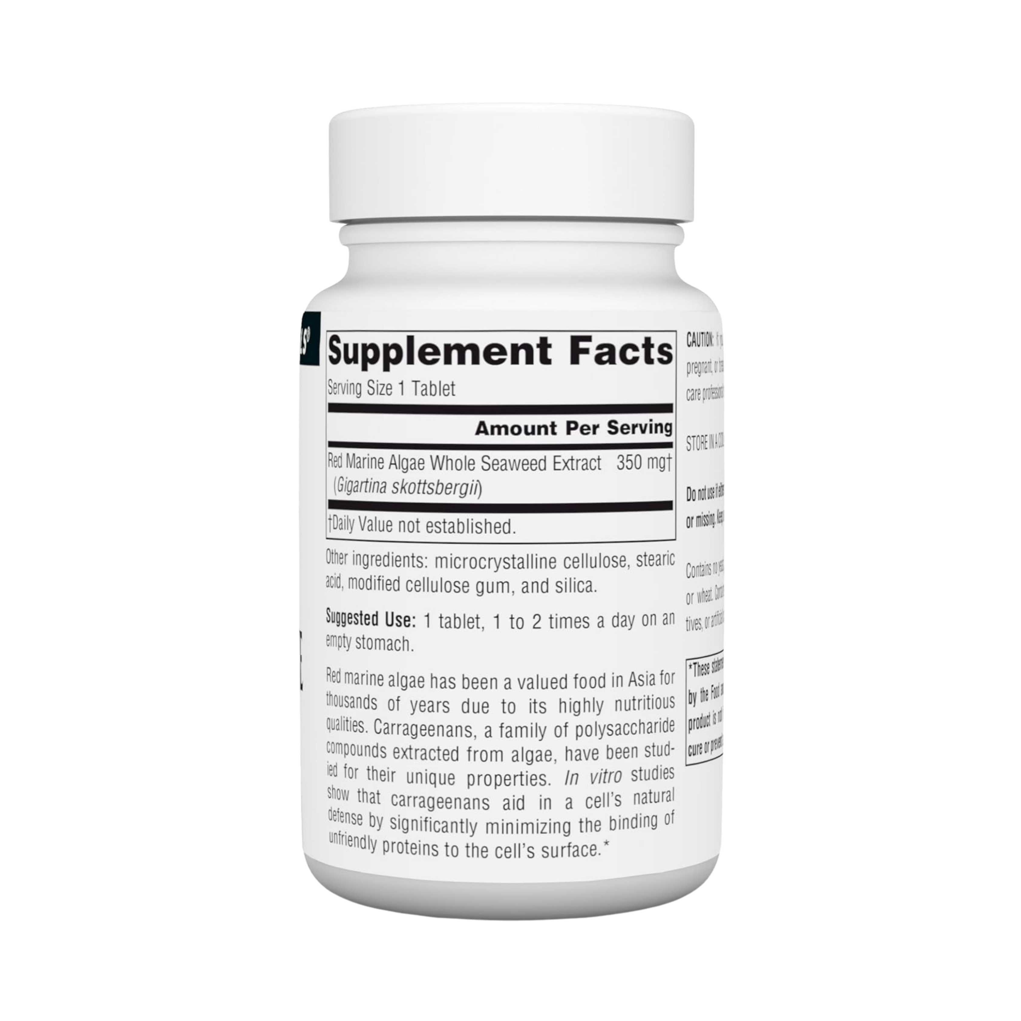 Source Naturals, Red Marine Algae, 350 Mg, 90 Tablets