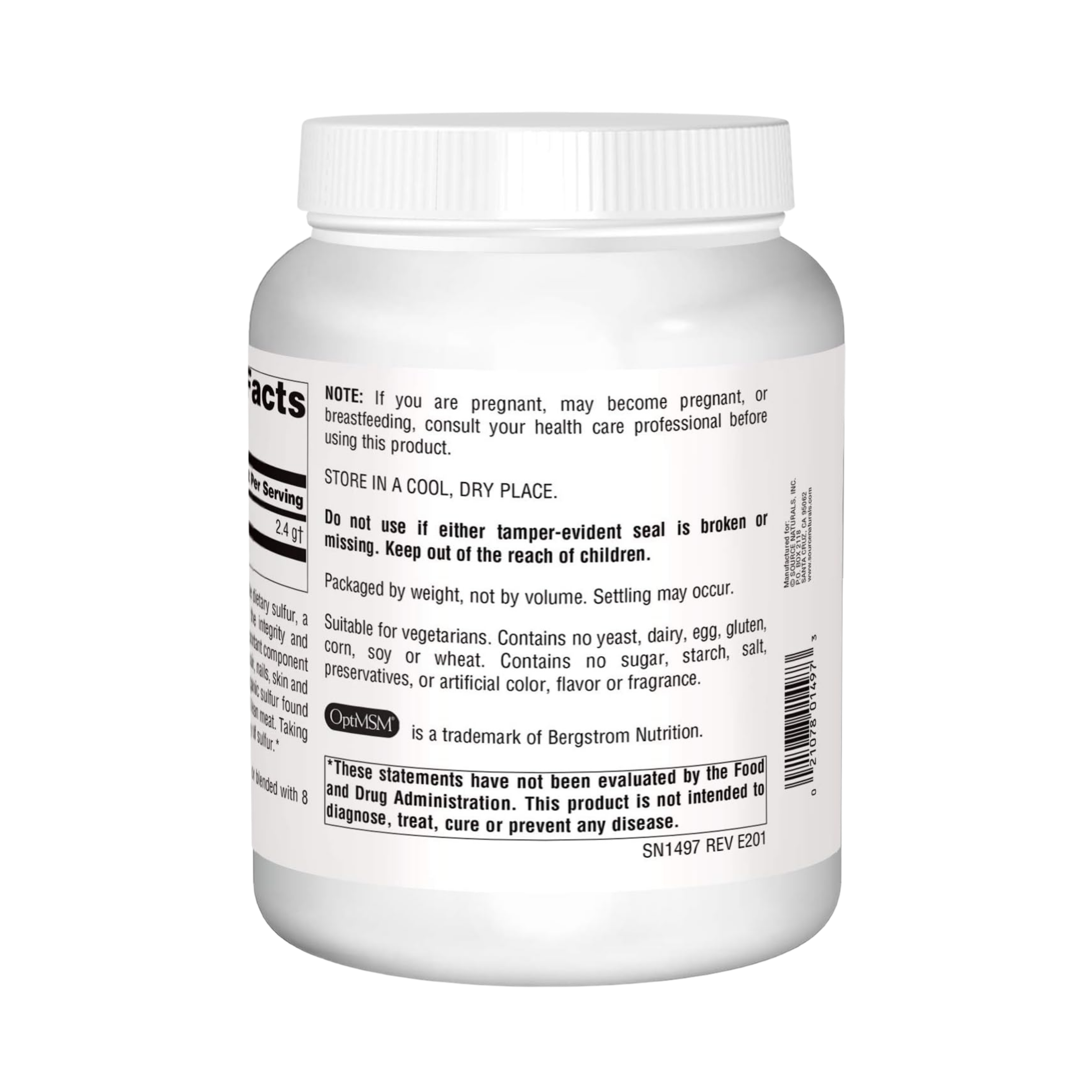 Source Naturals, MSM, 35 Powder