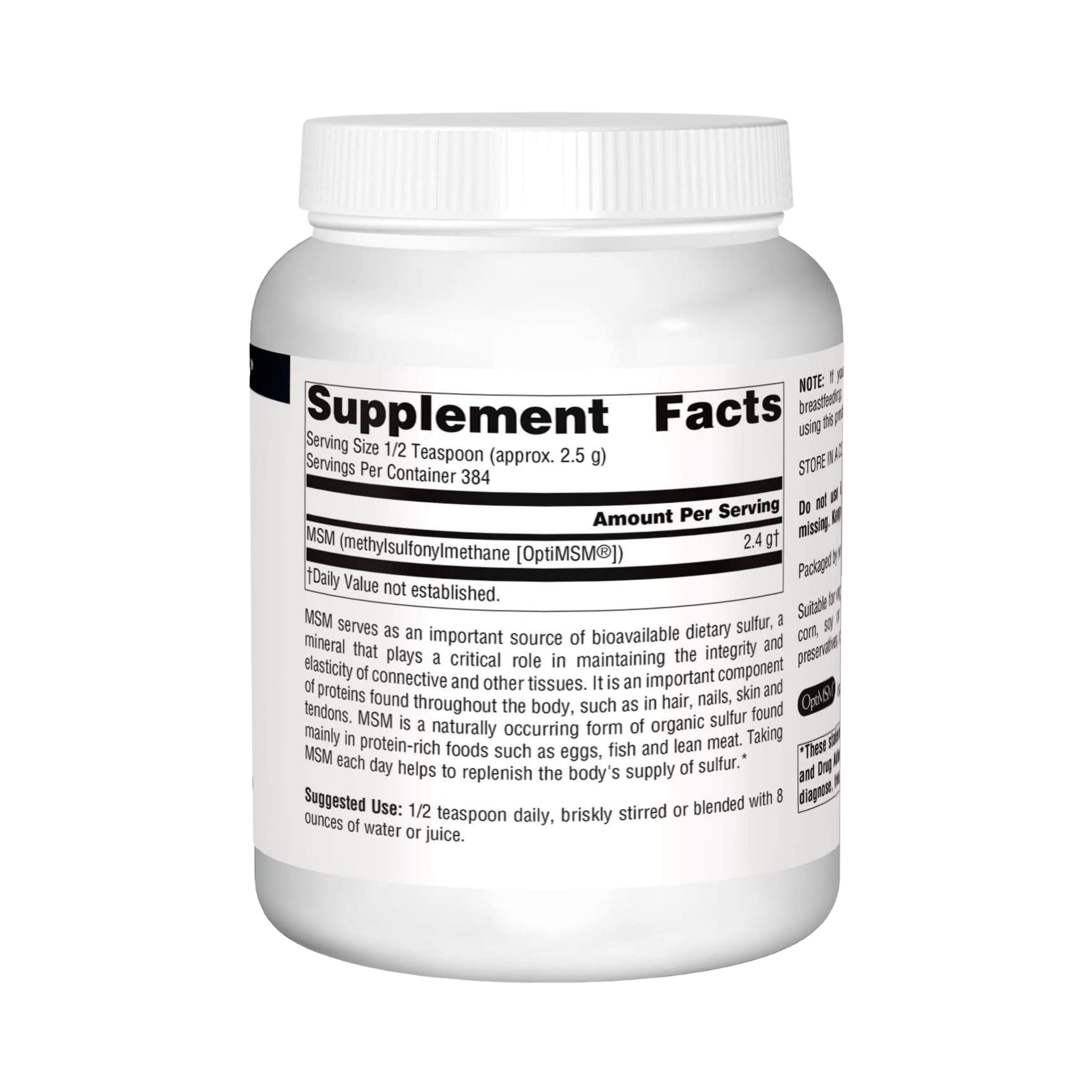 Source Naturals, MSM, 35 Powder