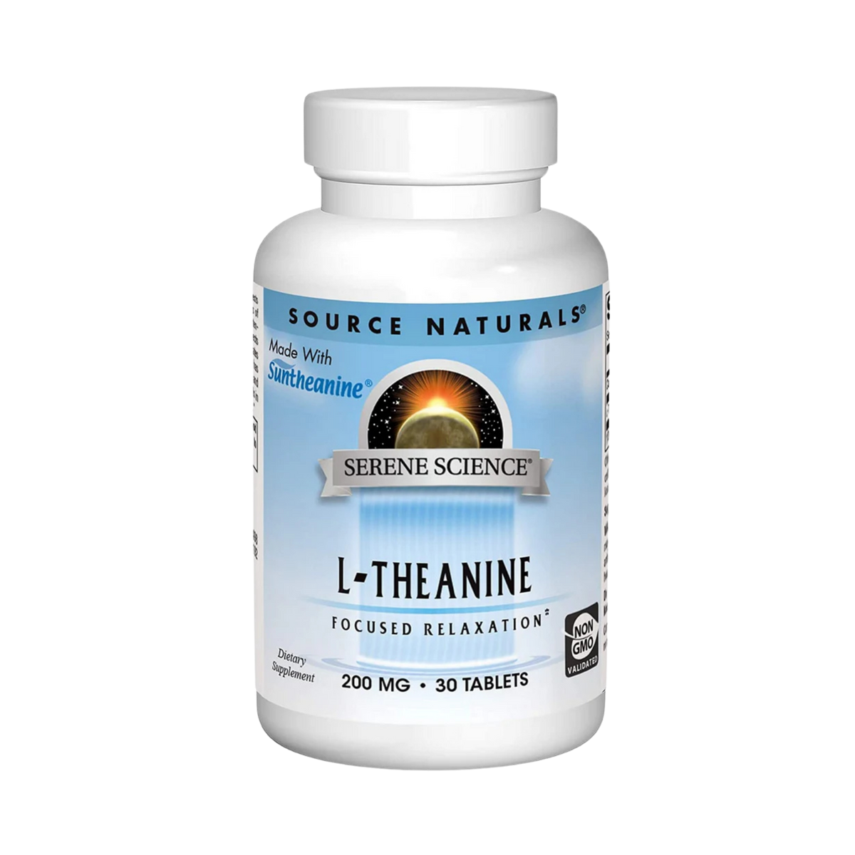 Source Naturals, Serene Science L-Theanine, 200 Mg, 30 Tablets