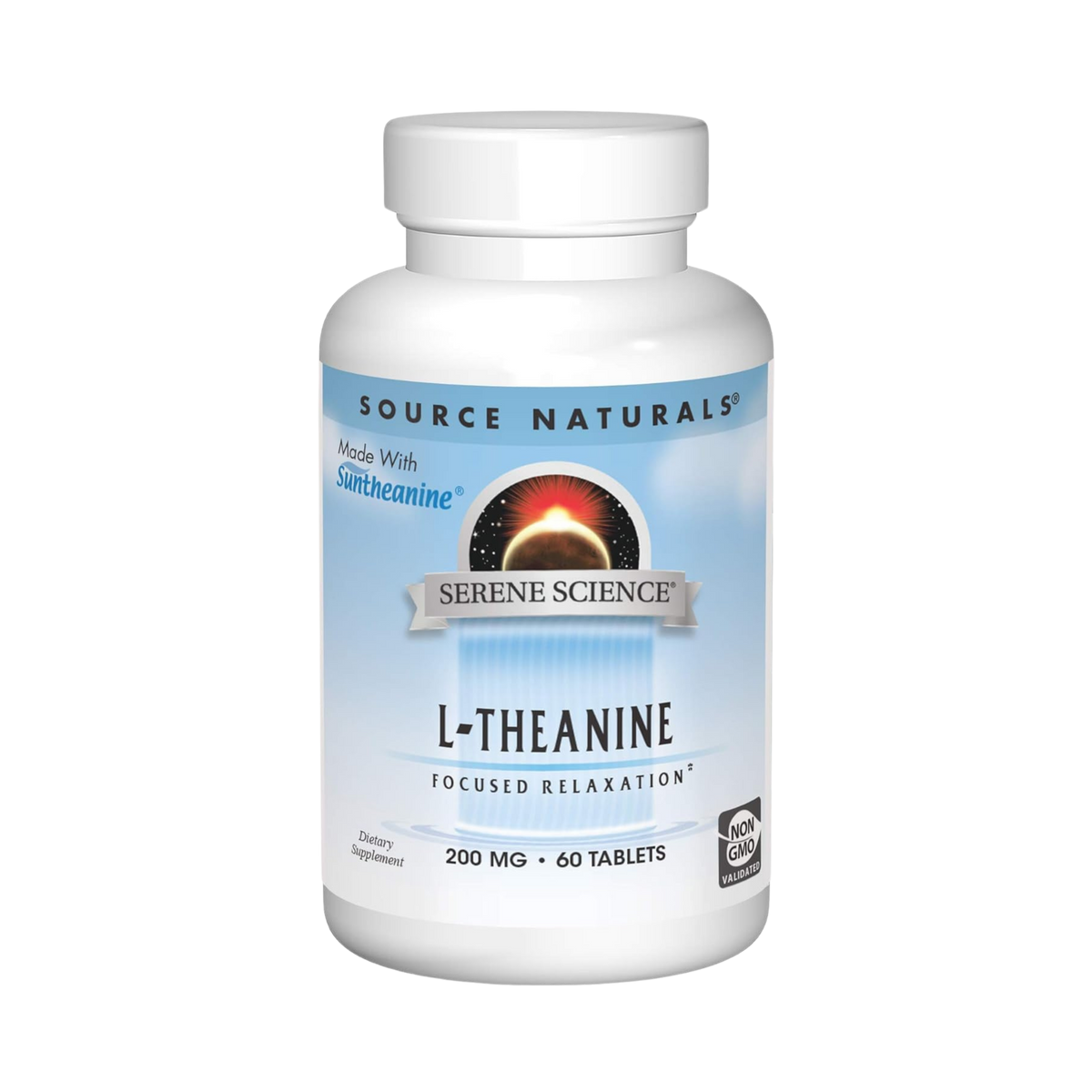 Source Naturals, Serene Science L-Theanine, 200 Mg, 60 Tablets