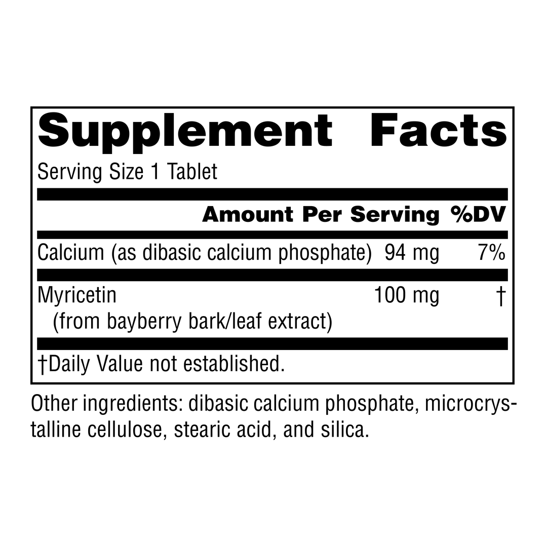 Source Naturals, Myricetin, 100 Mg, 30 Tablets
