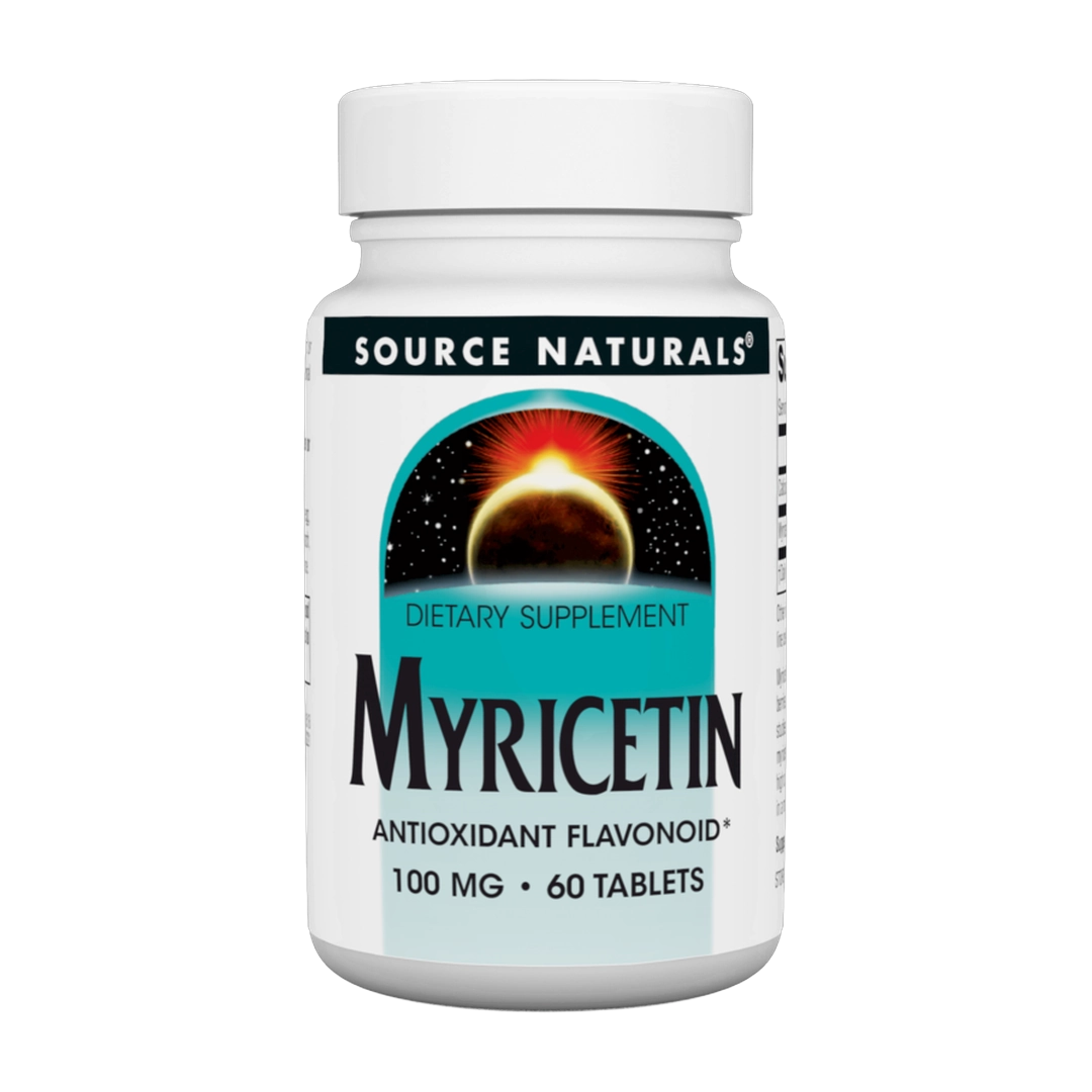 Source Naturals, Myricetin, 100 Mg, 30 Tablets