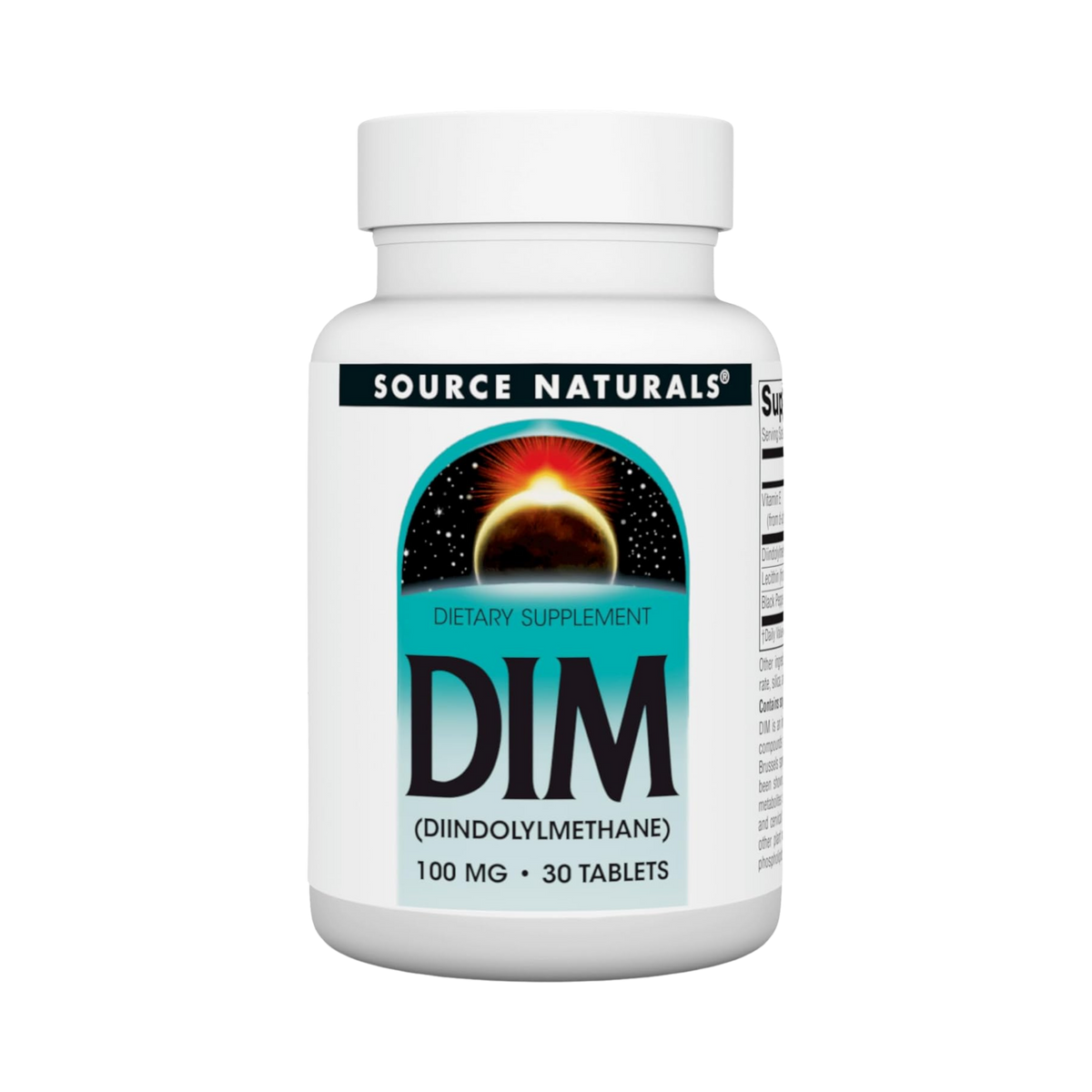 Source Naturals, DIM, 100 Mg, 30 Tablets
