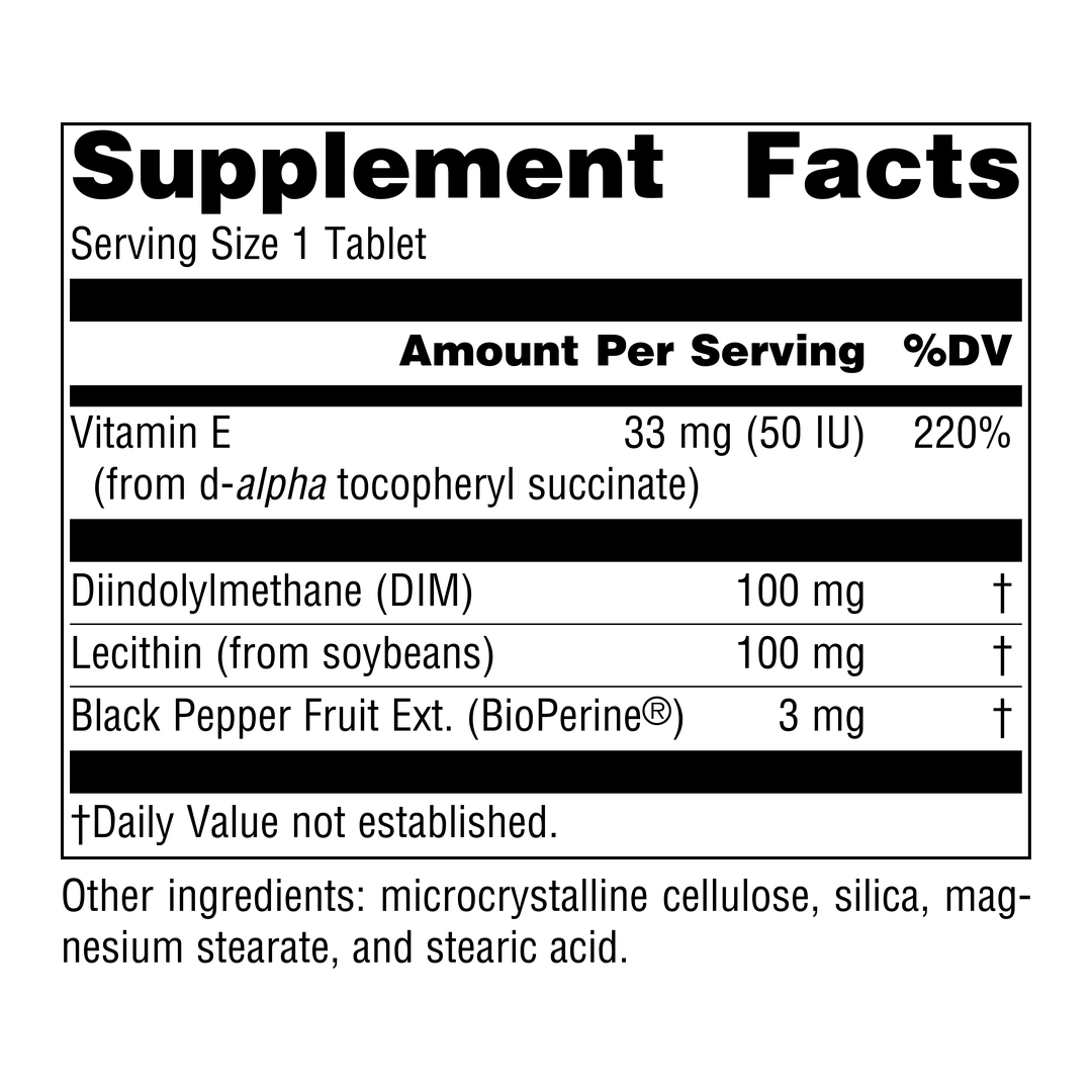 Source Naturals, DIM, 100 Mg, 60 Tablets