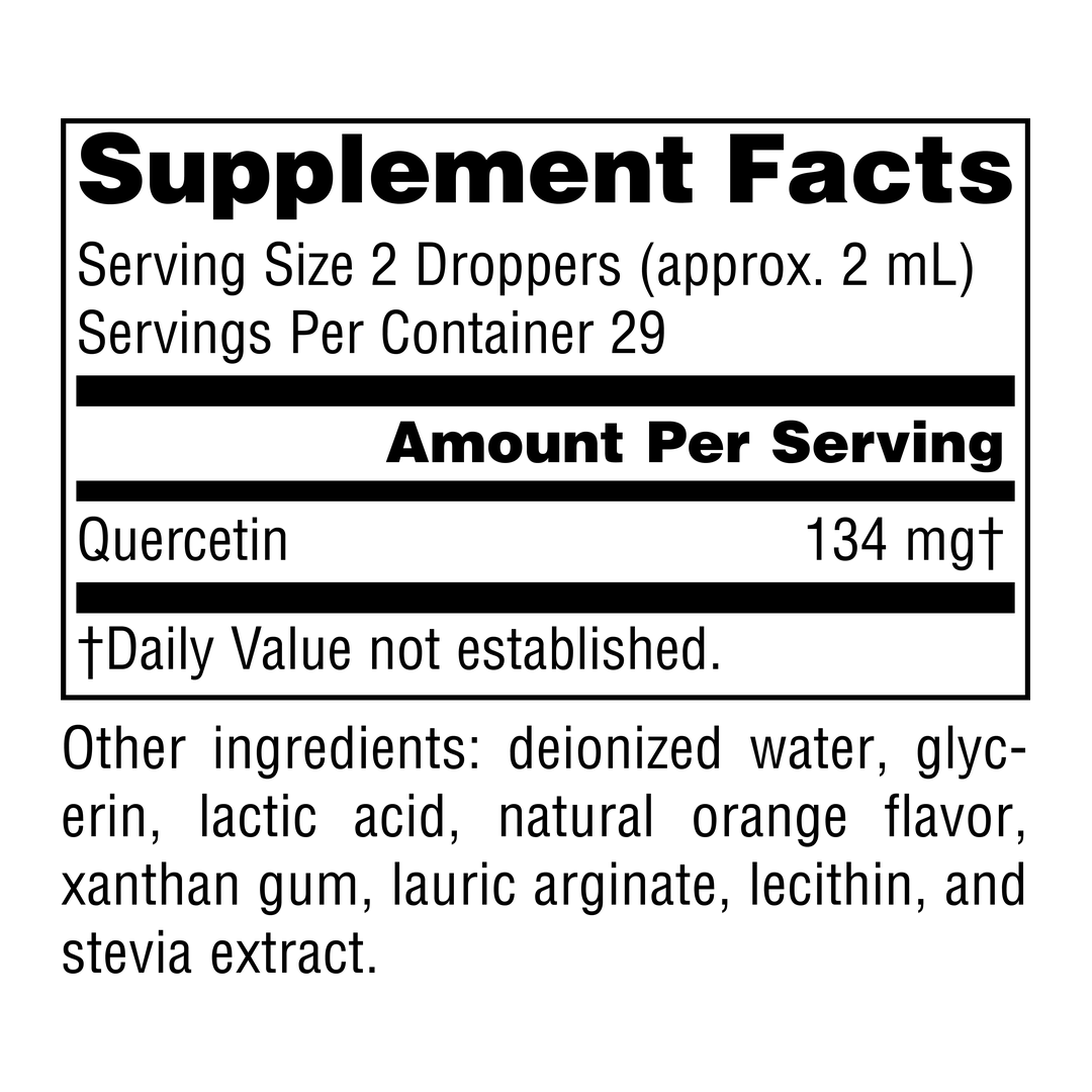 Source Naturals, Quercetin, NutraDrop, 2 Oz Liquid