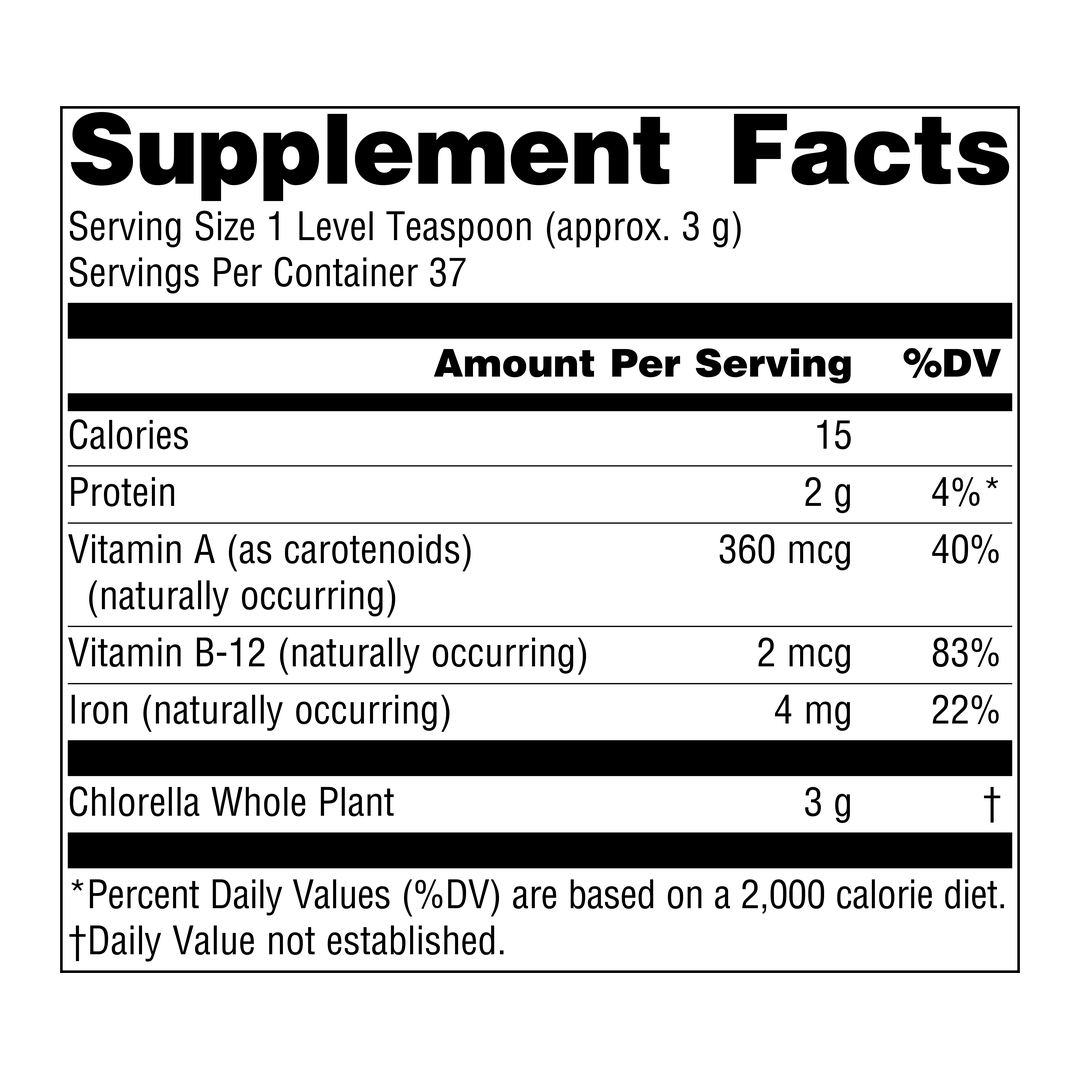Source Naturals, Yaeyama Chlorella, 4 Oz Powder
