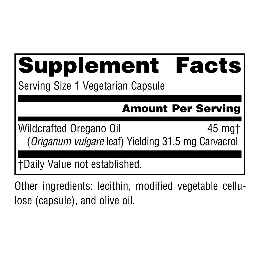Source Naturals, Wellness Oil of Oregano, 30 Vegetarian Capsules