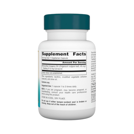 Source Naturals, Wellness Oil of Oregano, 30 Vegetarian Capsules