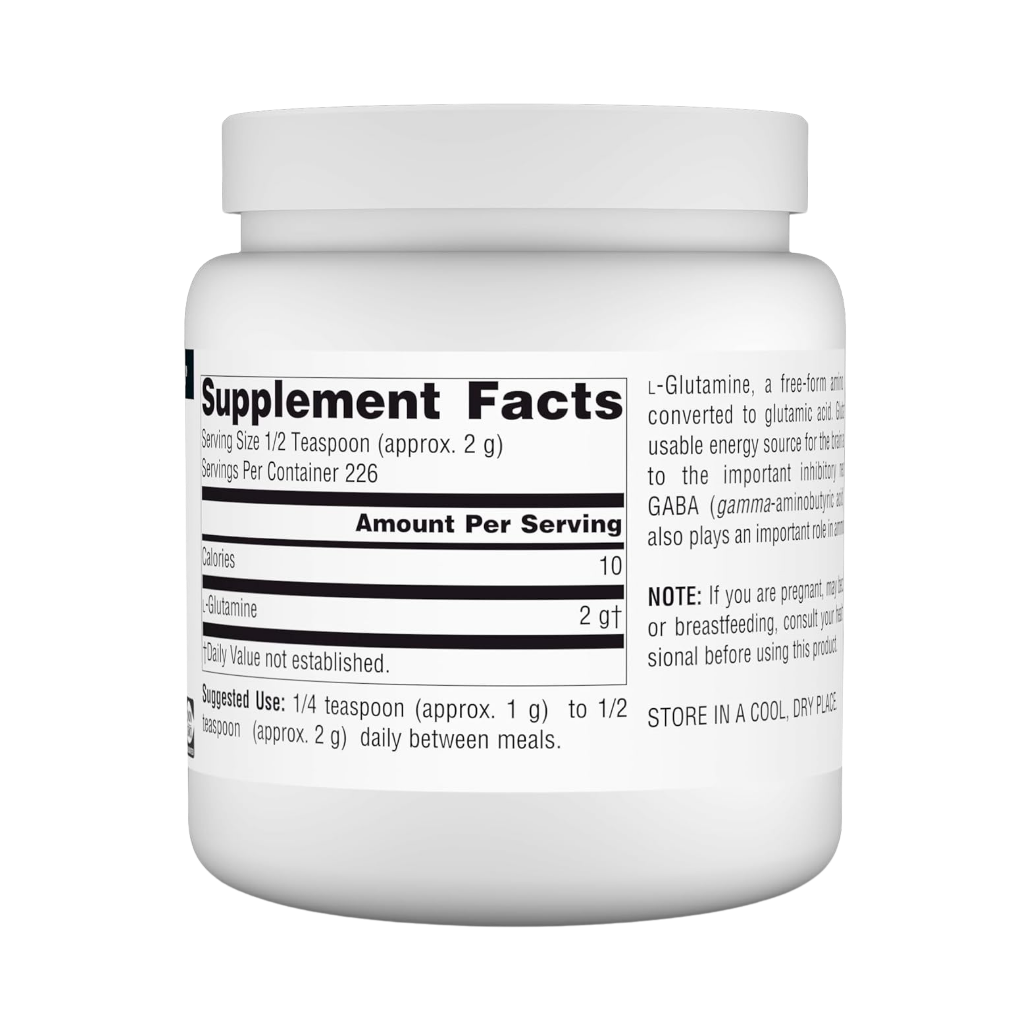 Source Naturals L-Glutamine, 16 Oz Powder