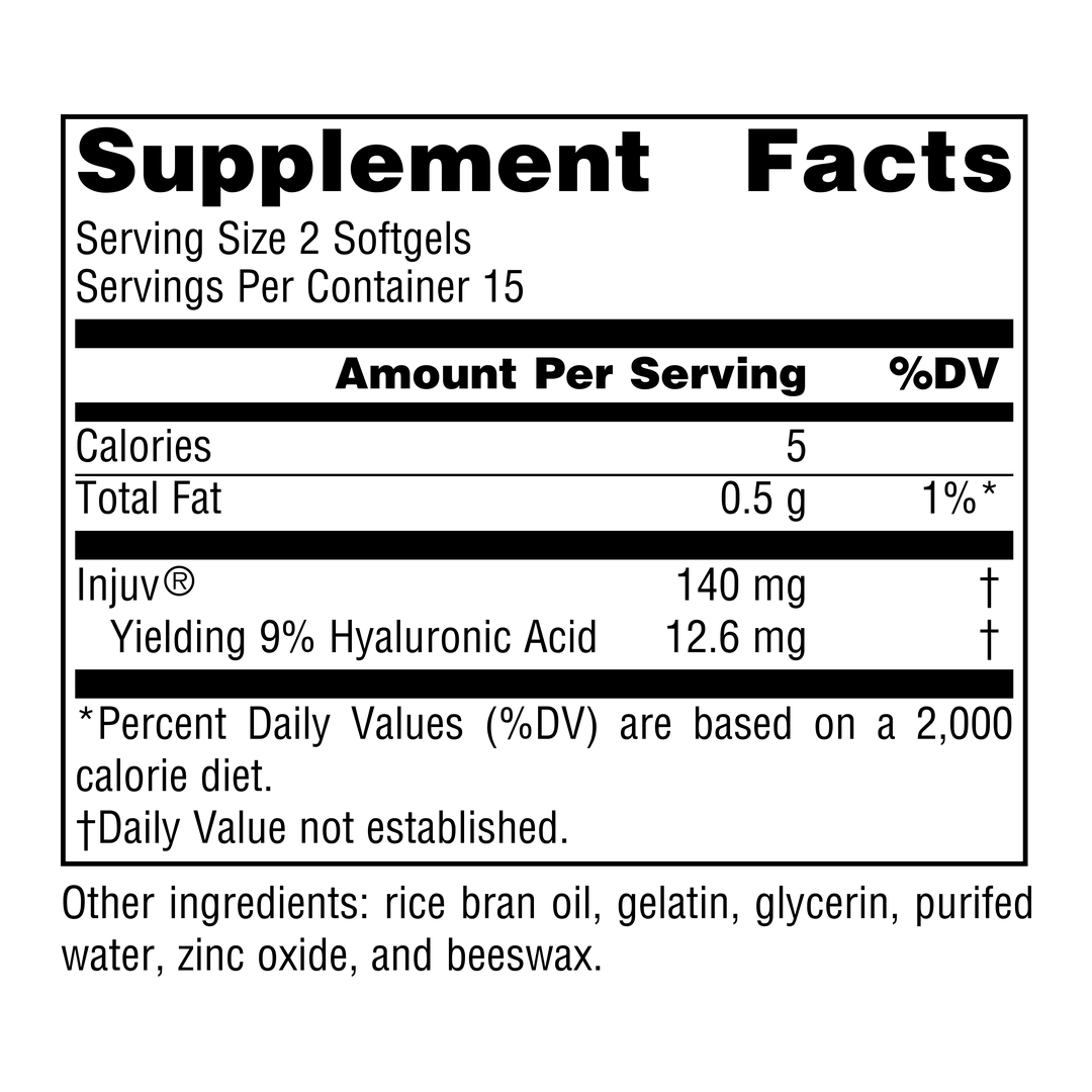 Source Naturals, Hyaluronic Acid, Injuv, 70 Mg, 30 Softgels