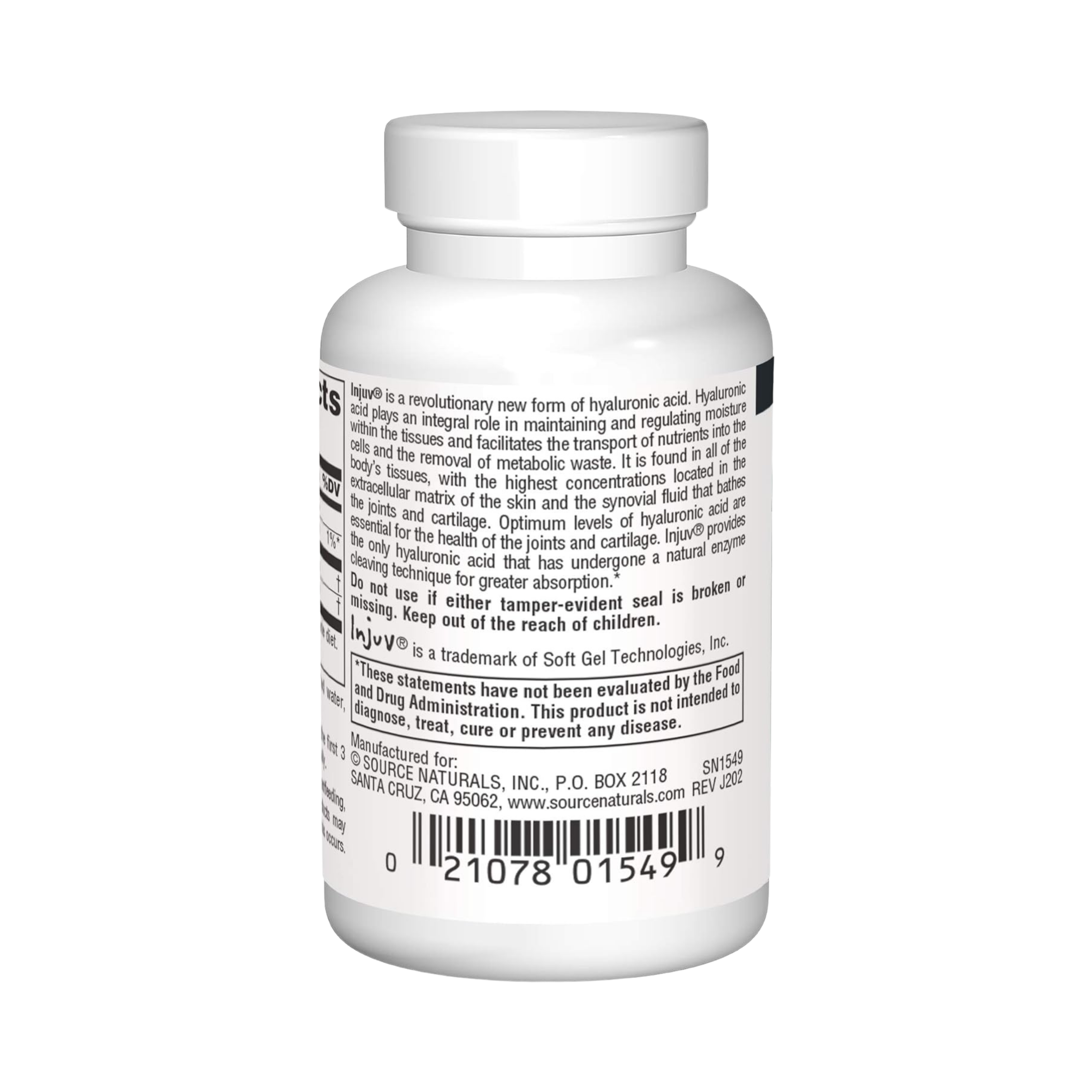 Source Naturals, Hyaluronic Acid, Injuv, 70 Mg, 30 Softgels