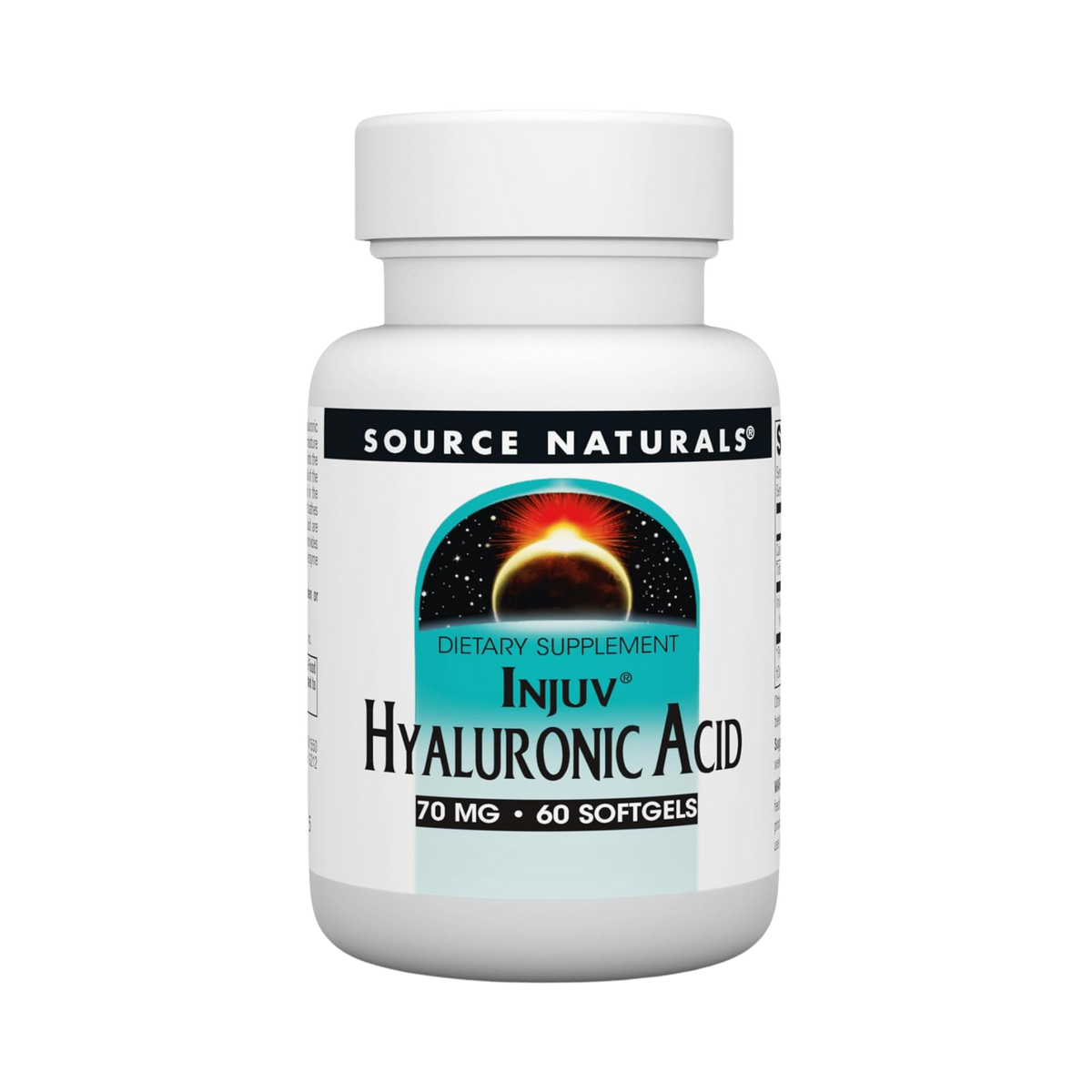 Source Naturals, Hyaluronic Acid, Injuv, 70 Mg, 60 Softgels