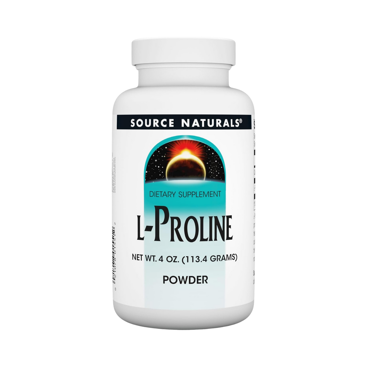 Source Naturals, L-Proline, 4 Oz Powder