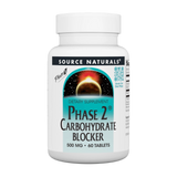 Source Naturals, Phase 2 Carbohydrate Blocker, 500 Mg, 60 Tablets