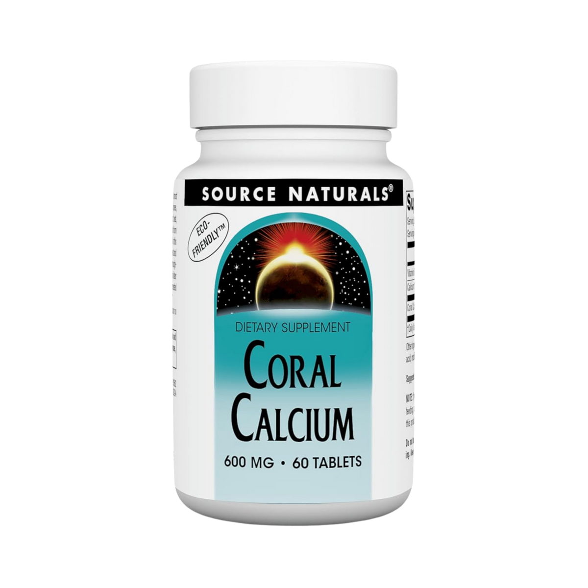 Source Naturals, Coral Calcium, 600 Mg, 60 Tablets