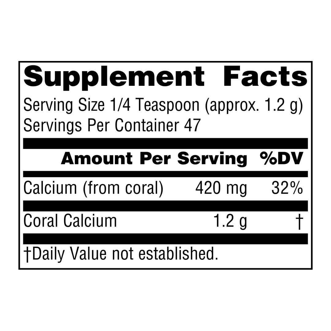 Source Naturals, Coral Calcium, 2 Oz Powder