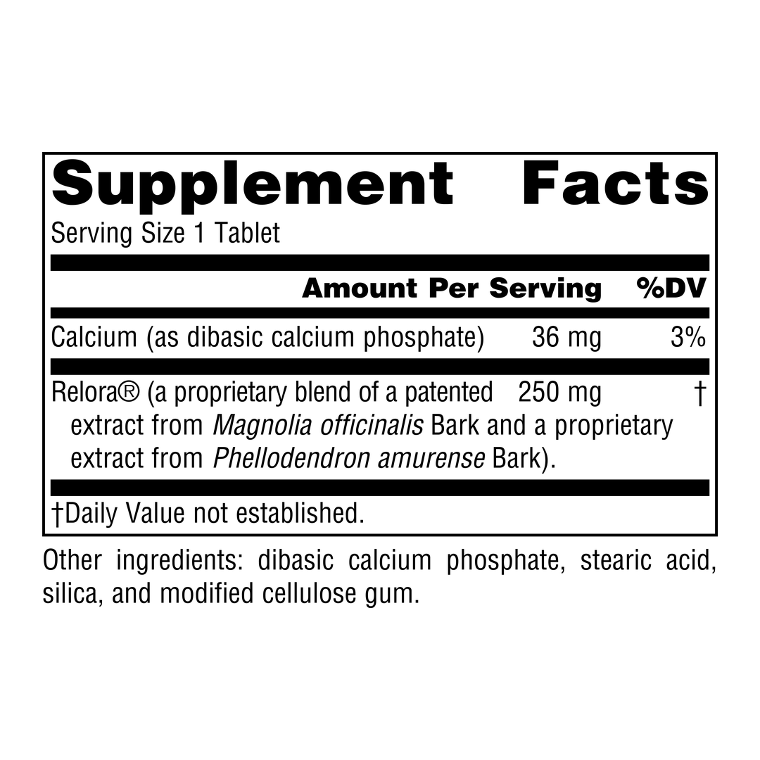 Source Naturals, Relora, 250 Mg, 45 Tablets