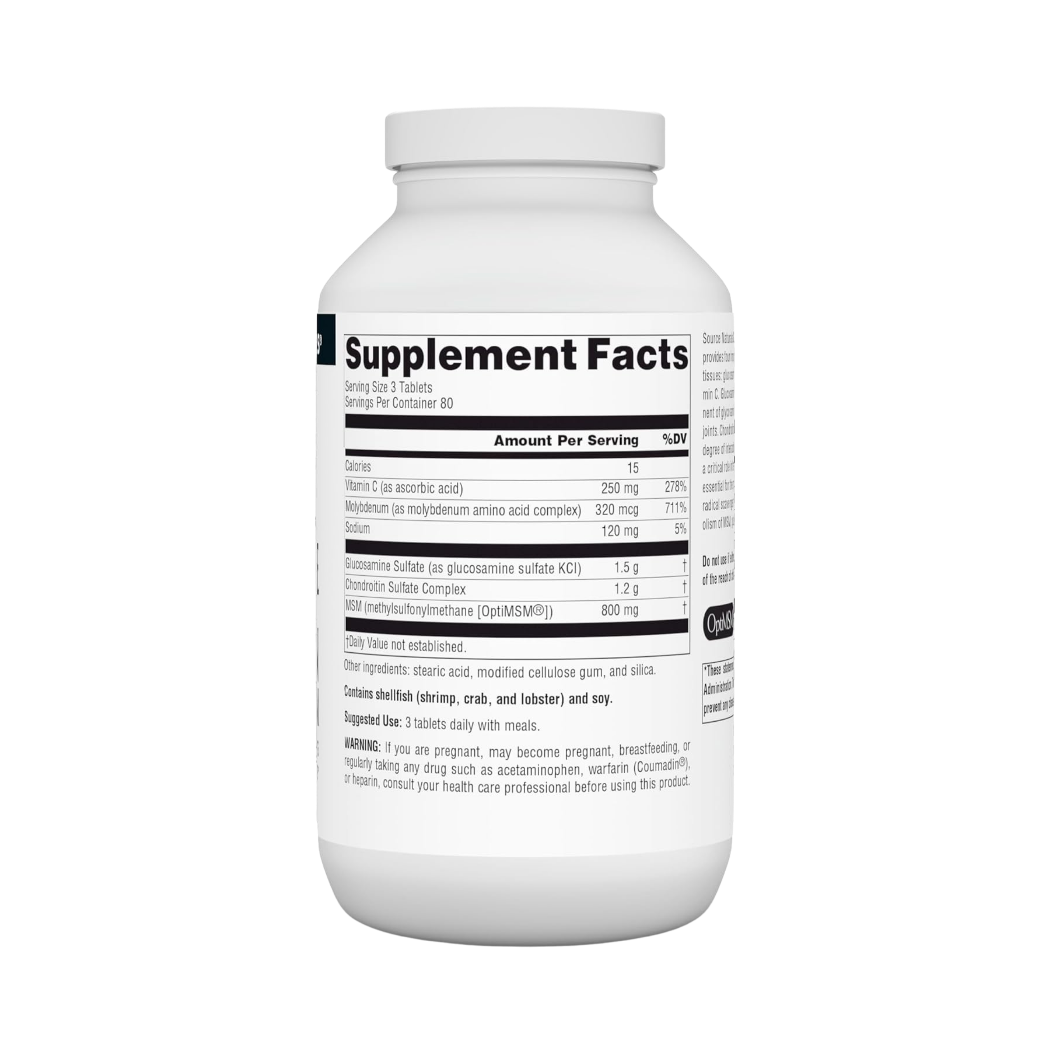 Source Naturals, Glucosamine Chondroitin Complex with MSM, 240 Tablets