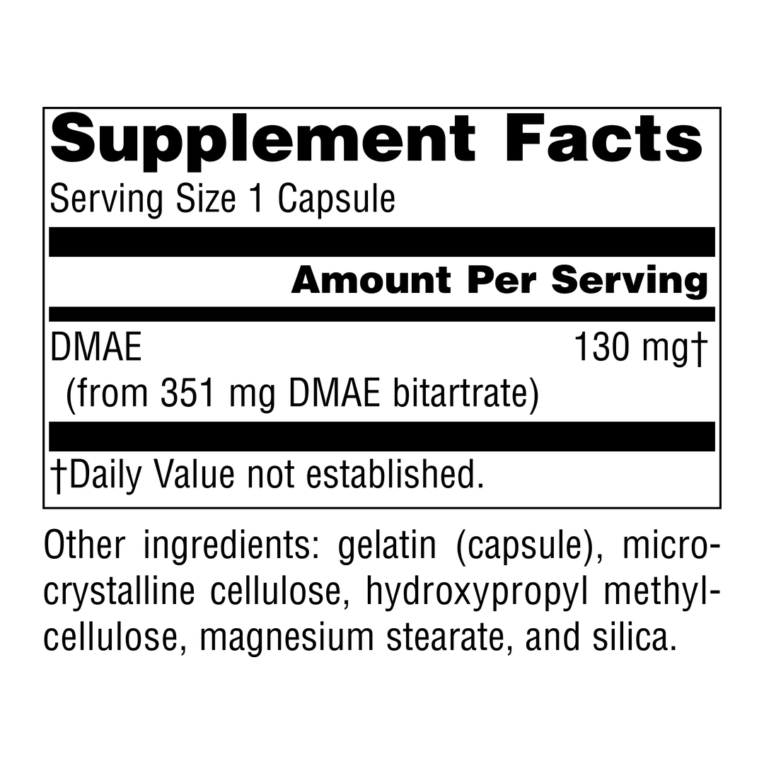 Source Naturals, DMAE, 351 Mg, 50 Capsules