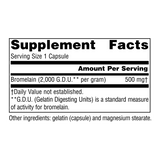 Source Naturals, Bromelain, 500mg, 60 Capsules