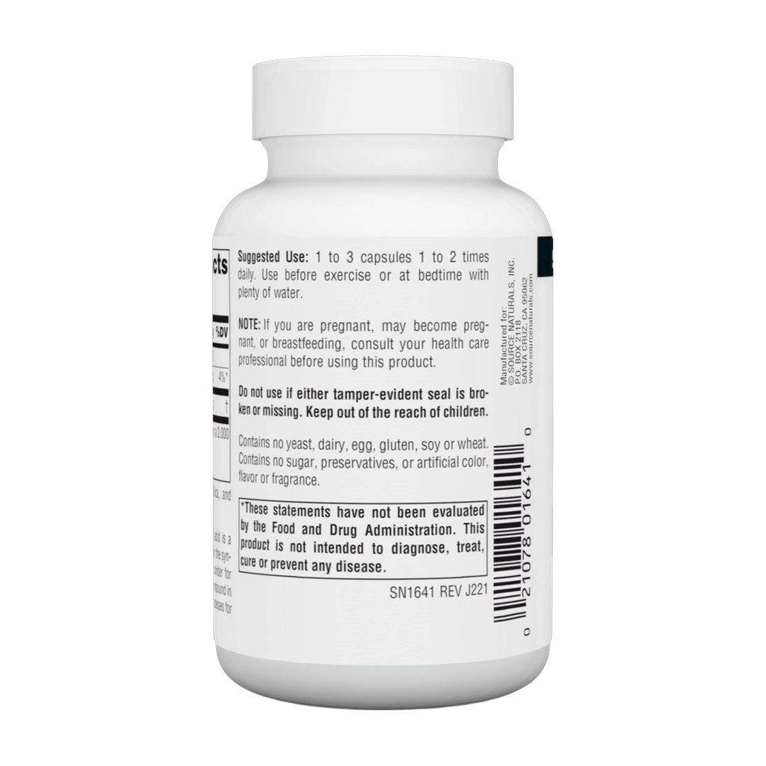 Source Naturals, L-Ornithine 667mg (50, 100) Capsules | Maple Herbs