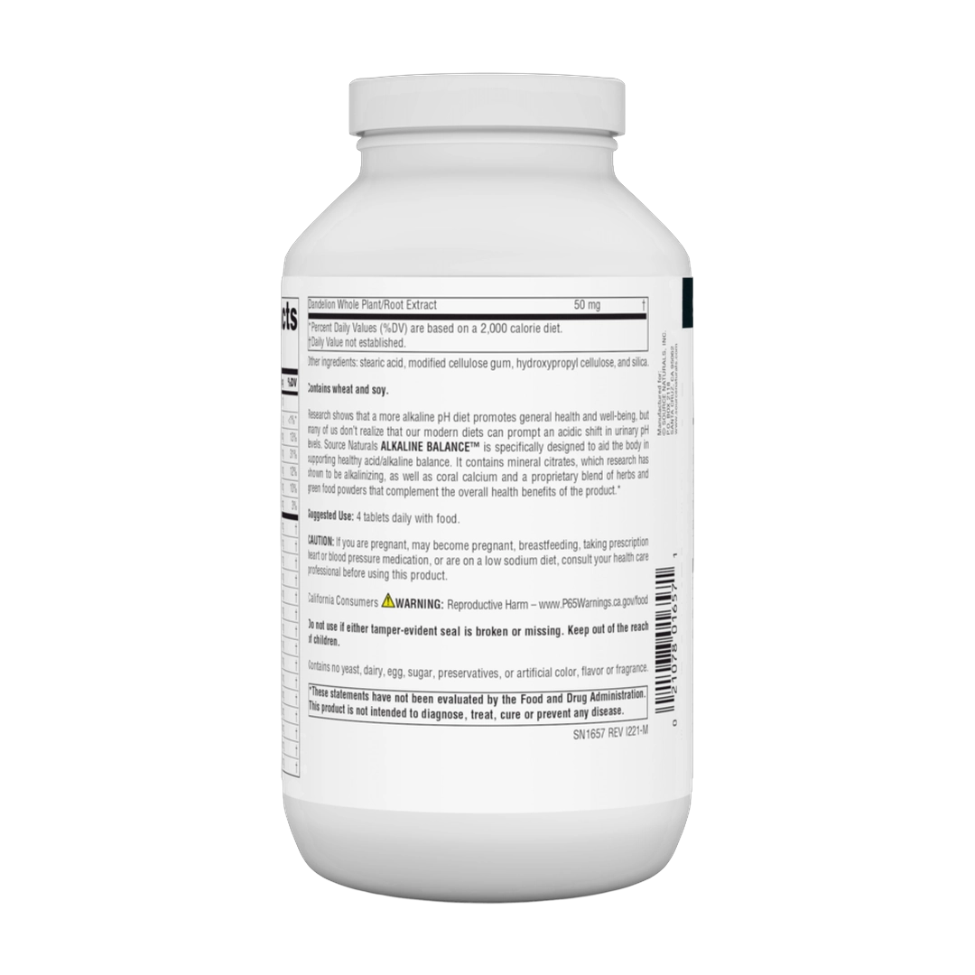 Source Naturals, Alkaline Balance, 240 Tablets