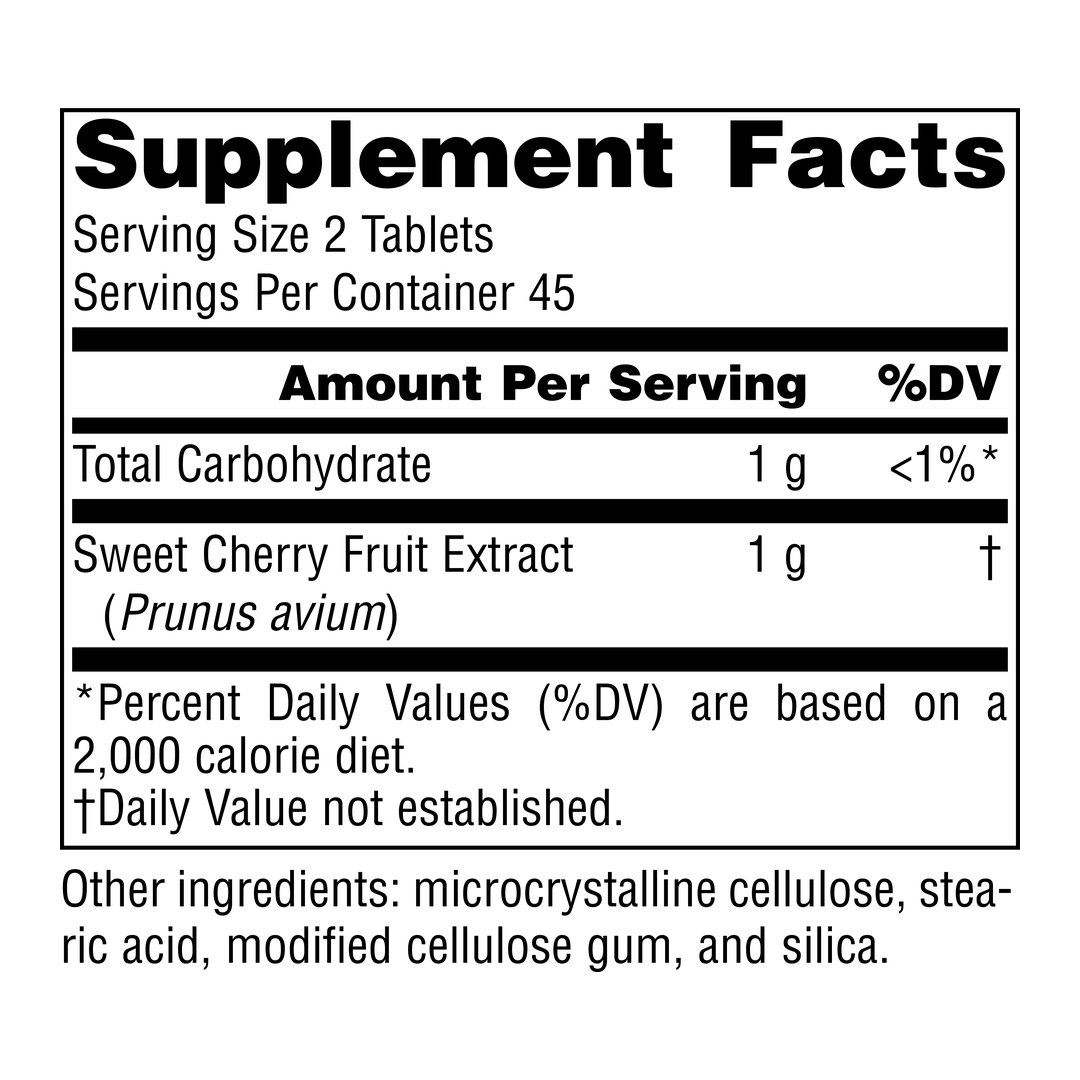 Source Naturals, Cherry Fruit Extract, 500mg, 90 Tablets