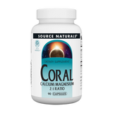 Source Naturals, Coral Calcium/Magnesium (90, 180) Caps | Maple Herbs