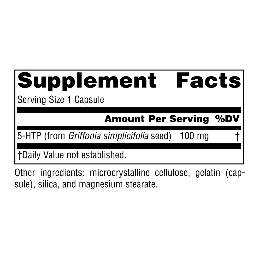 Source Naturals, Serene Science 5-HTP, 100 Mg, 60 Capsules