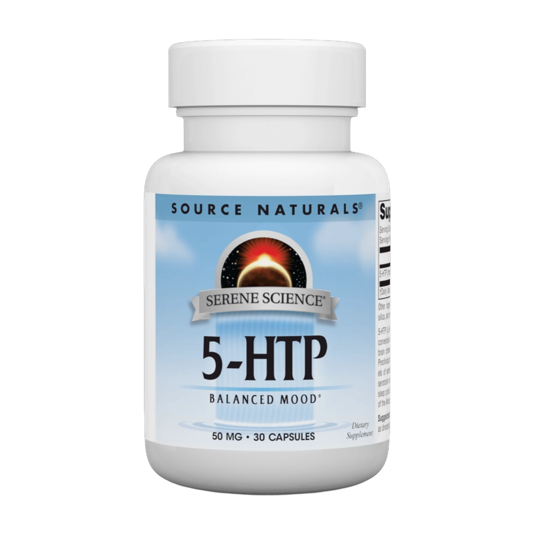 Source Naturals, Serene Science 5-HTP, 50 Mg, 30 Capsules