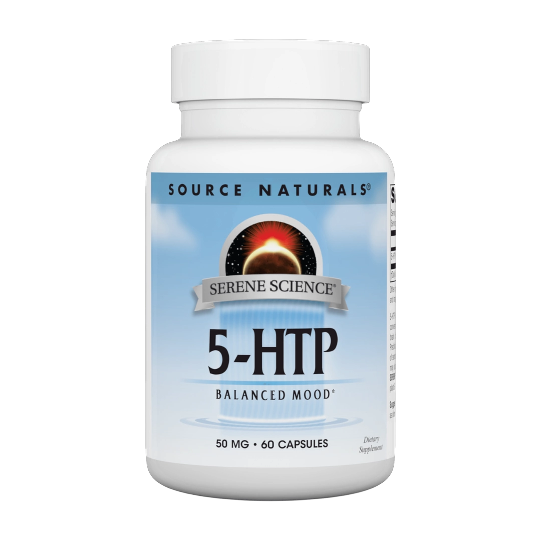 Source Naturals, Serene Science 5-HTP, 50 Mg, 60 Capsules
