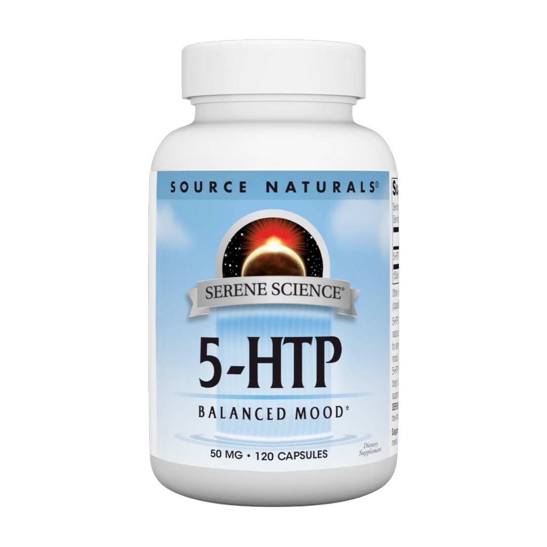 Source Naturals, Serene Science 5-HTP, 50 Mg, 120 Capsules
