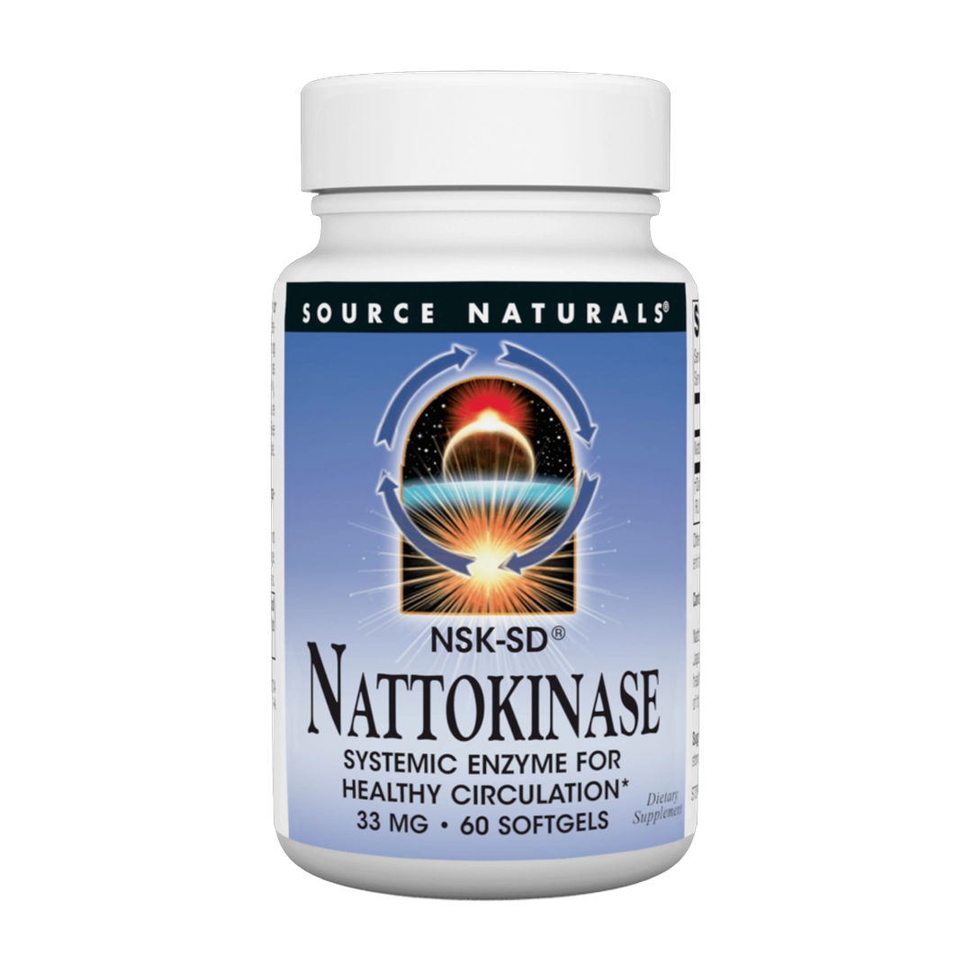 Source Naturals, Nattokinase NSK-SD 33 Mg, 60 Softgels