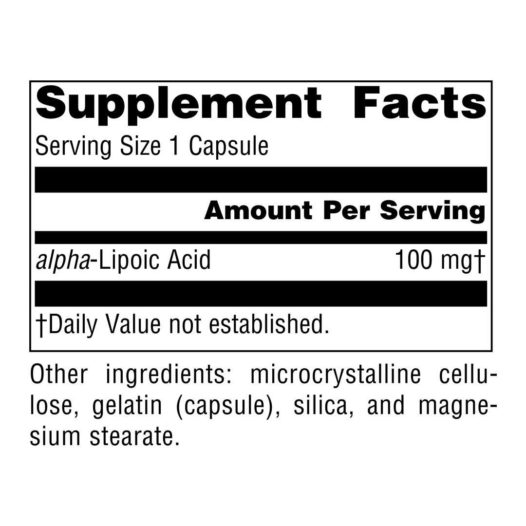 Source Naturals, Alpha Lipoic Acid, 100mg, 120 Capsules