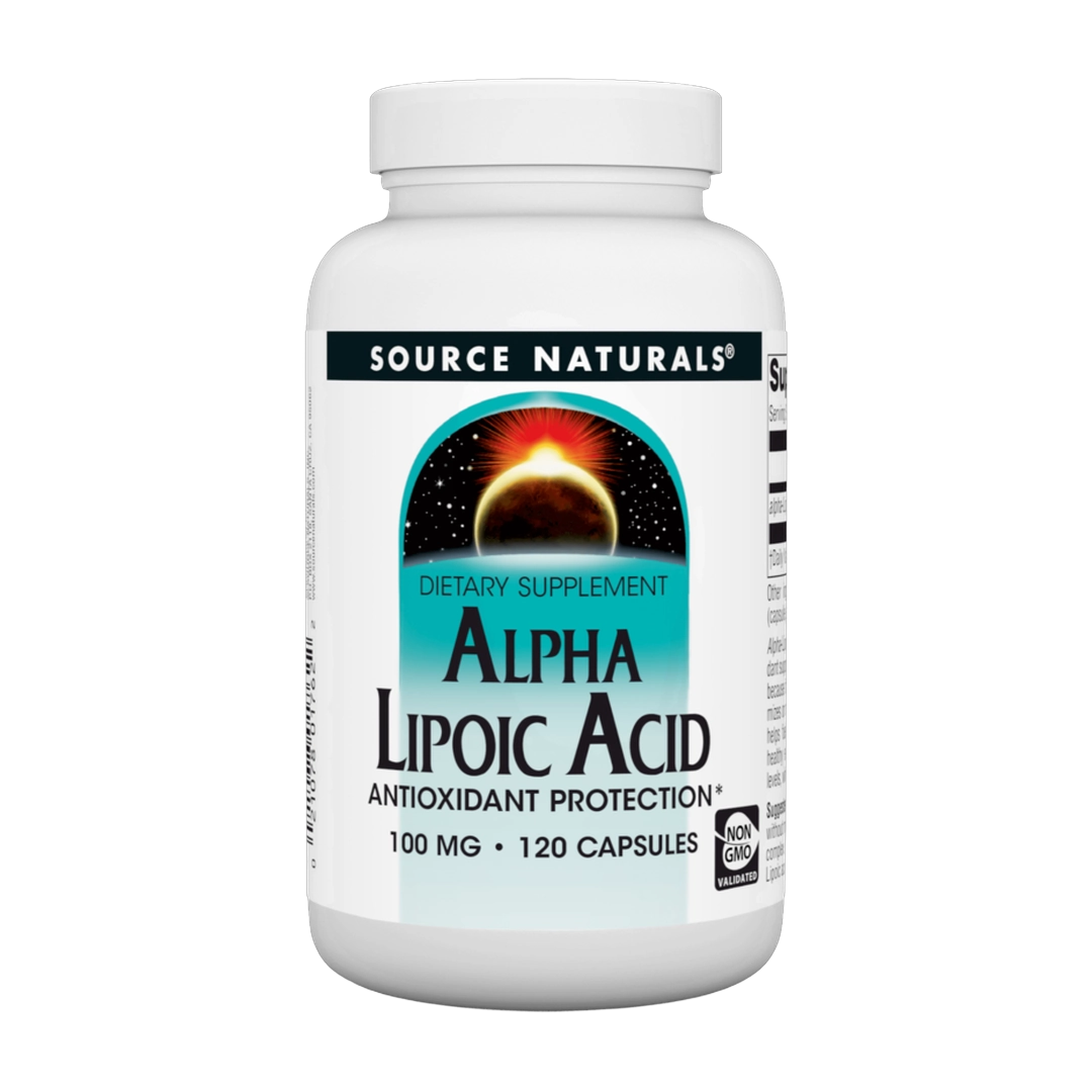 Source Naturals, Alpha Lipoic Acid, 100mg, 120 Capsules