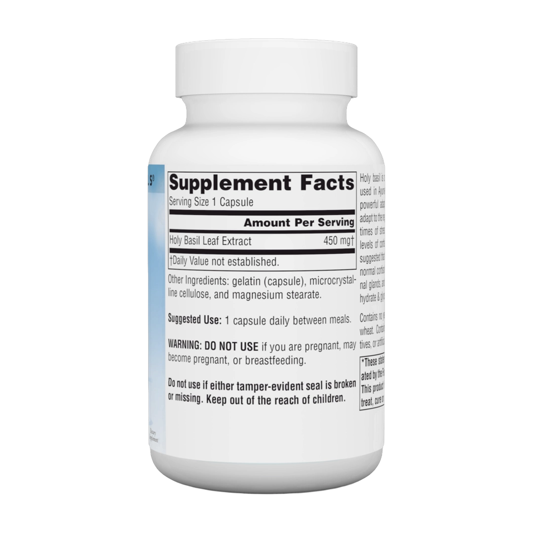 Source Naturals, Serene Science Holy Basil Extract, 450 Mg, 60 Capsules